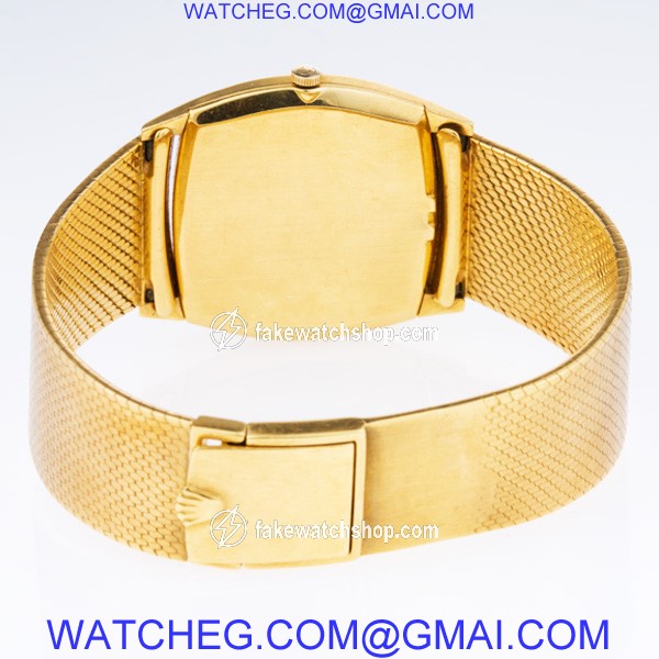 Rolex 3805 Cellini Manual Male 18k yellow gold 4