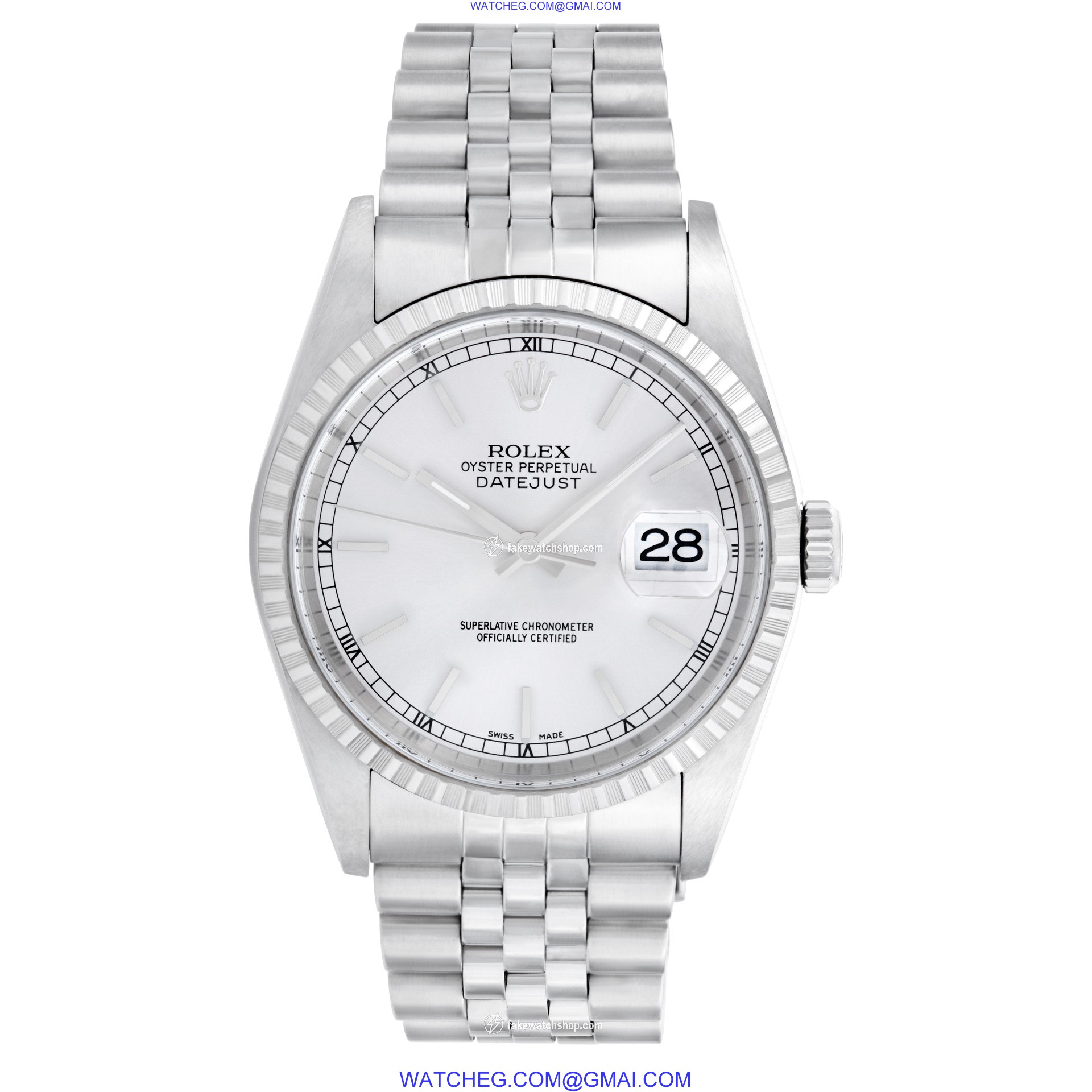 Rolex 16220 Datejust Automatic Unisex Stainless Steel 4