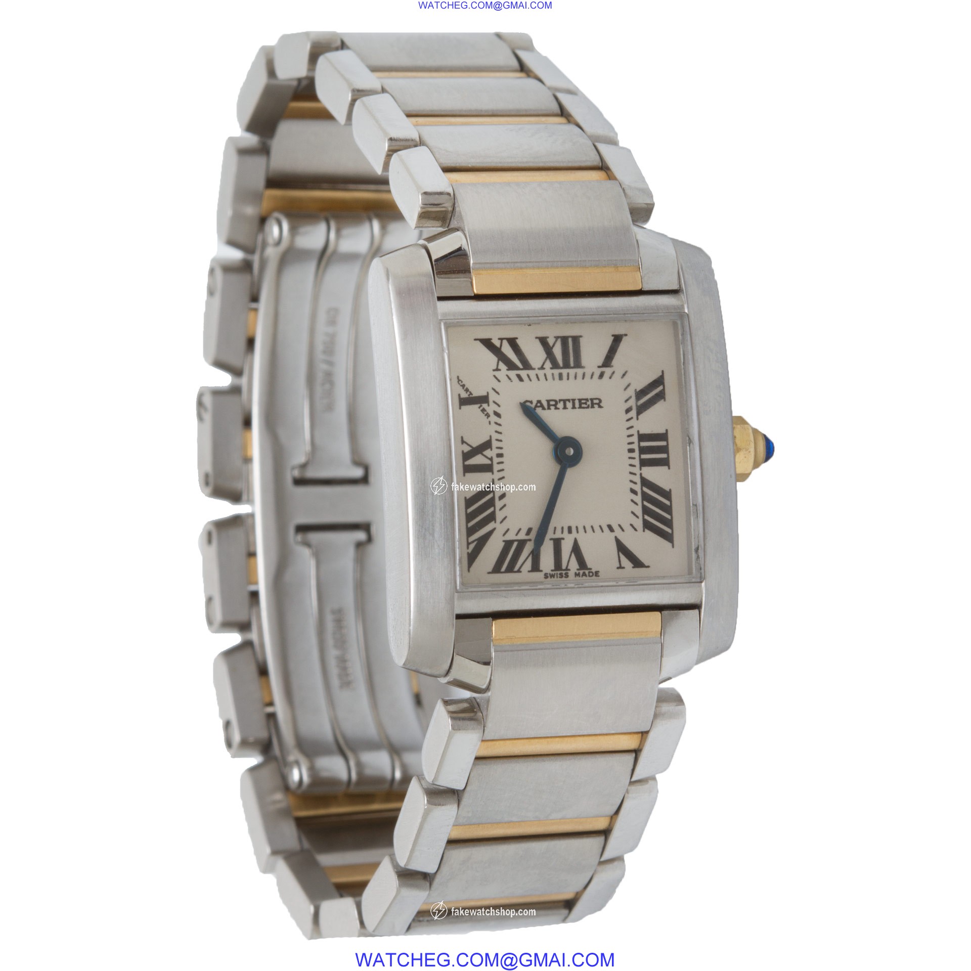Cartier W51007Q4 Tank Francaise Quartz Female Stainless Steel 4