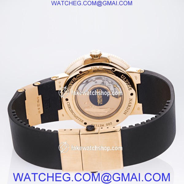 Ulysse Nardin 266-67 Le Locle Automatic Male 18k rose gold 4