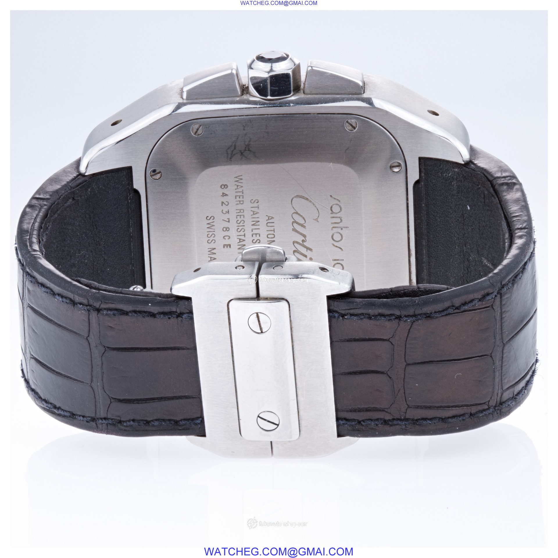 Cartier W20090X8 Santos 100 Automatic Male Stainless Steel 4