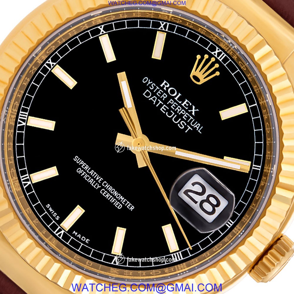 Rolex 116138 Datejust Automatic Male 18k yellow gold 4