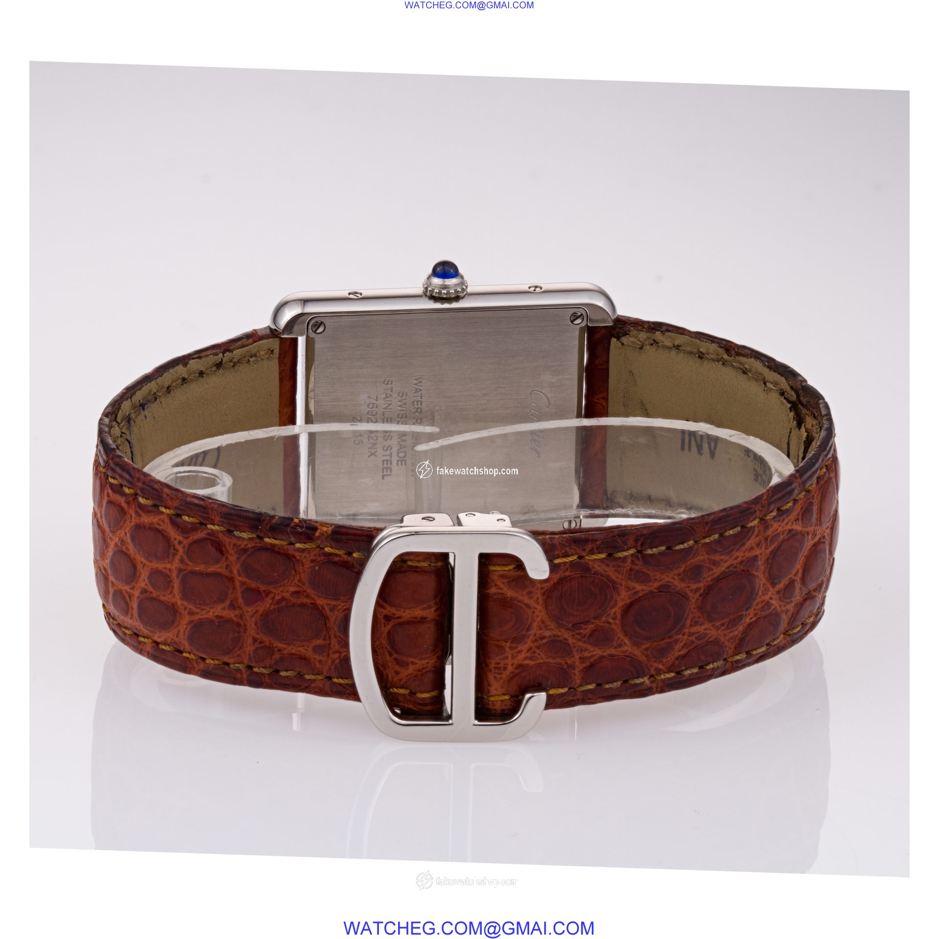 Cartier W1018355 Tank Solo Quartz Unisex Stainless Steel 4