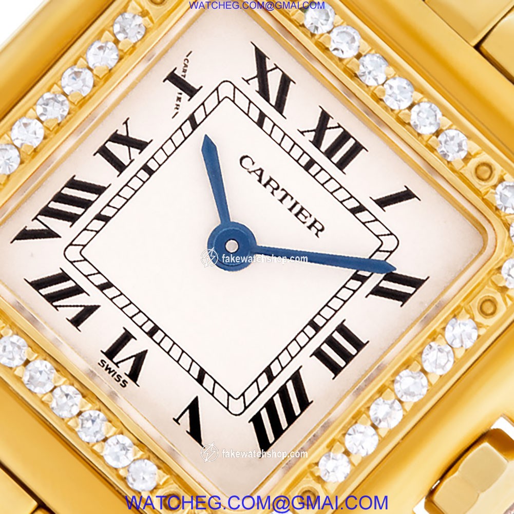 Cartier Cartier 2420 Panthere Quartz Female 18k yellow gold 4