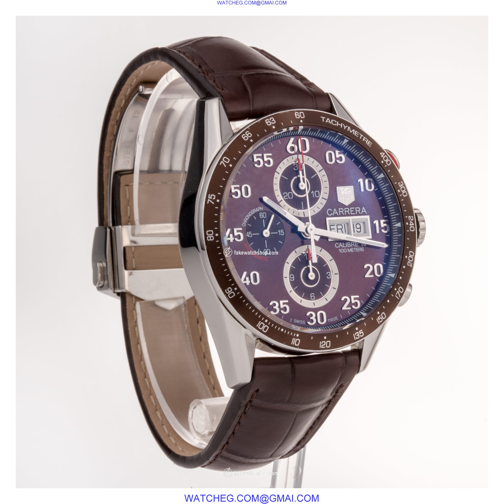 Tag Heuer CV2A10 Carrera Automatic Male Stainless Steel 4