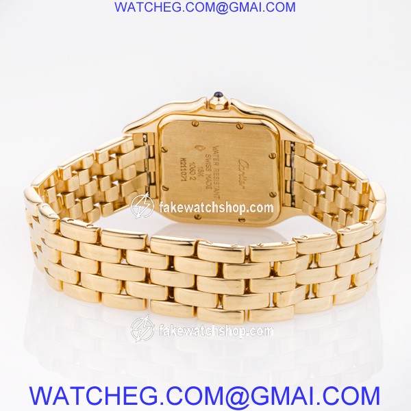 Cartier  W25014B9 Panthere Quartz Unisex 18k yellow gold 4