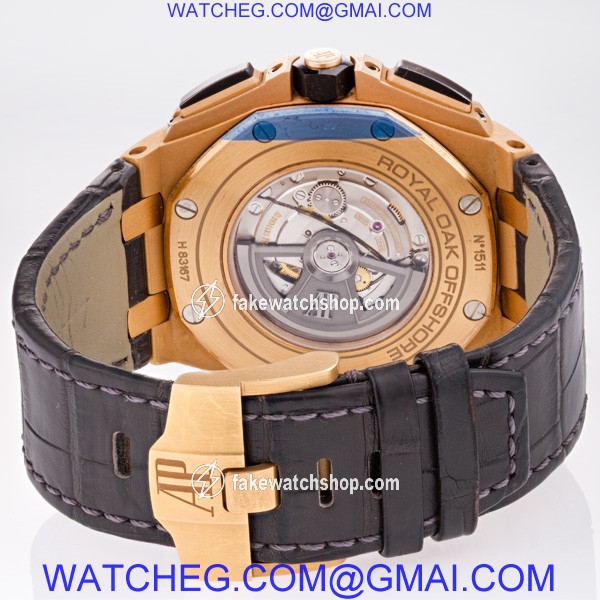Audemars Piguet 26400RO.00.A002CA.01 Royal Oak Offshore Automatic Male 18k Pink Gold 4