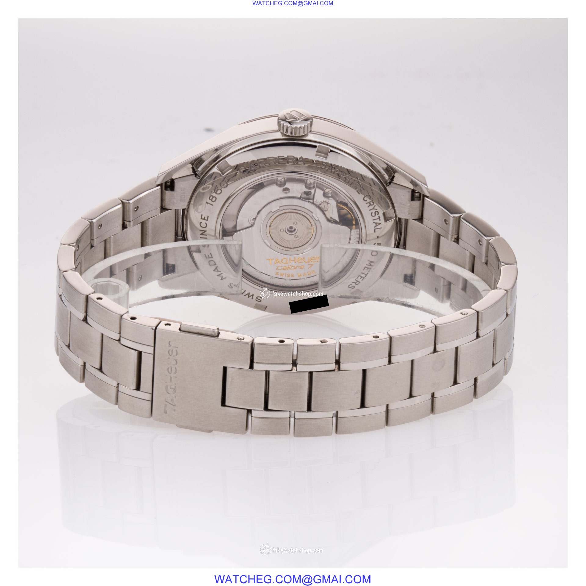 Tag Heuer WV2115.BA0787 Carrera Automatic Male Stainless Steel 4