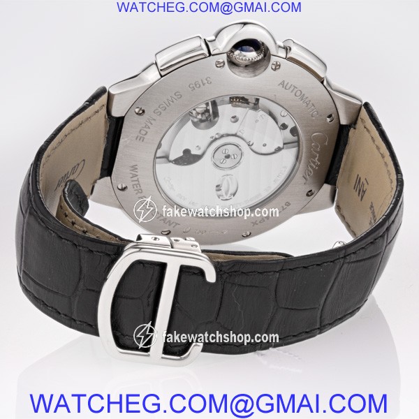 Cartier W6920005 Ballon Bleu Automatic Male 18k White Gold 4