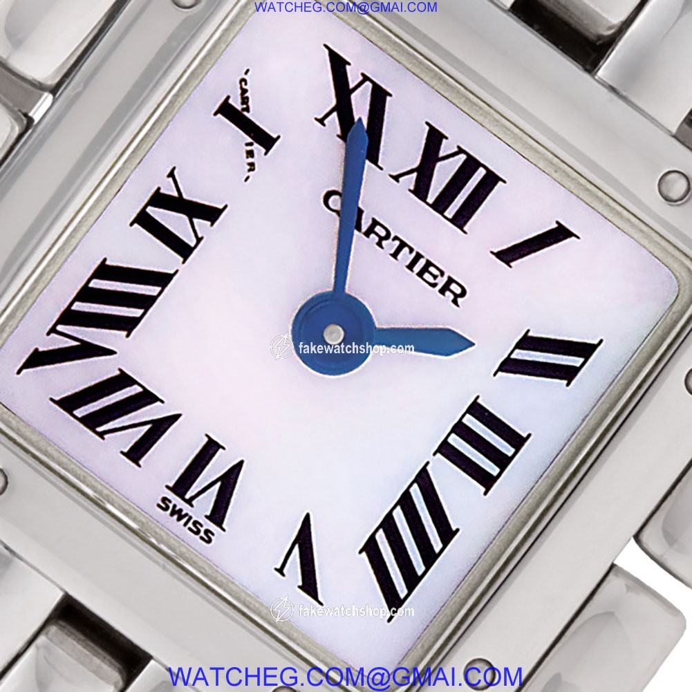 Cartier 2420 Ruban Quartz Female Stainless Steel 4