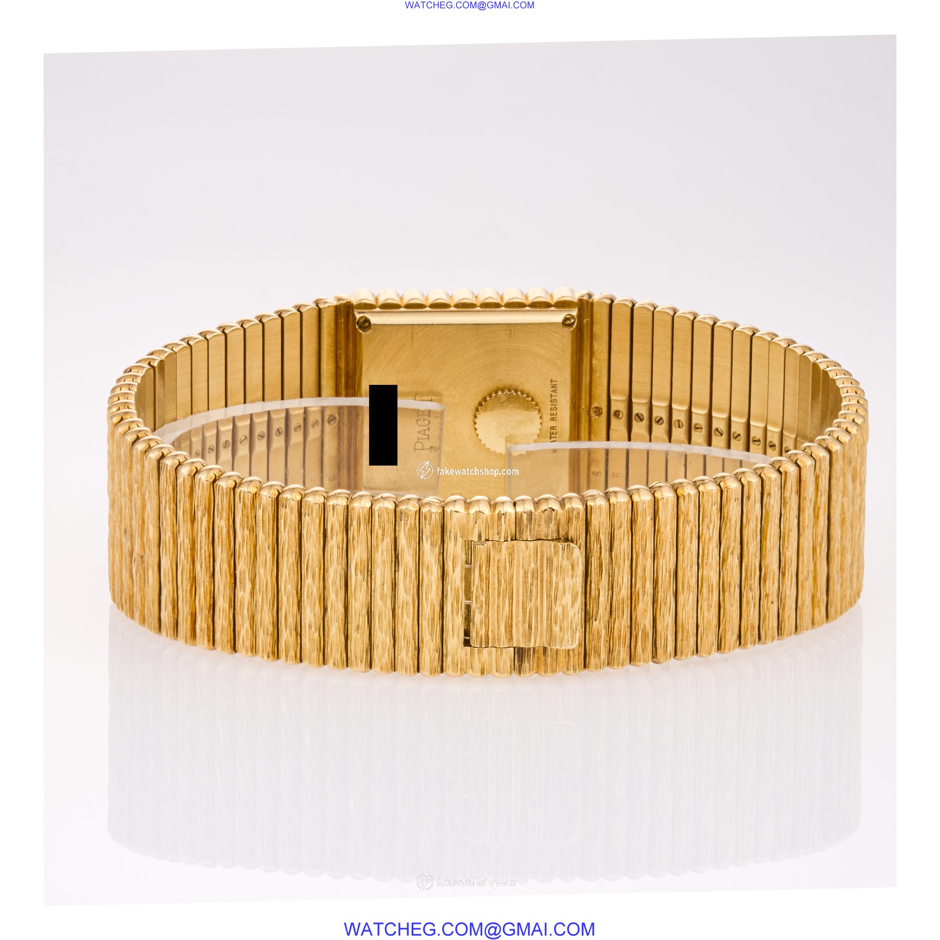Piaget 7131C516 Emperador Quartz Unisex 18k Yellow Gold 4