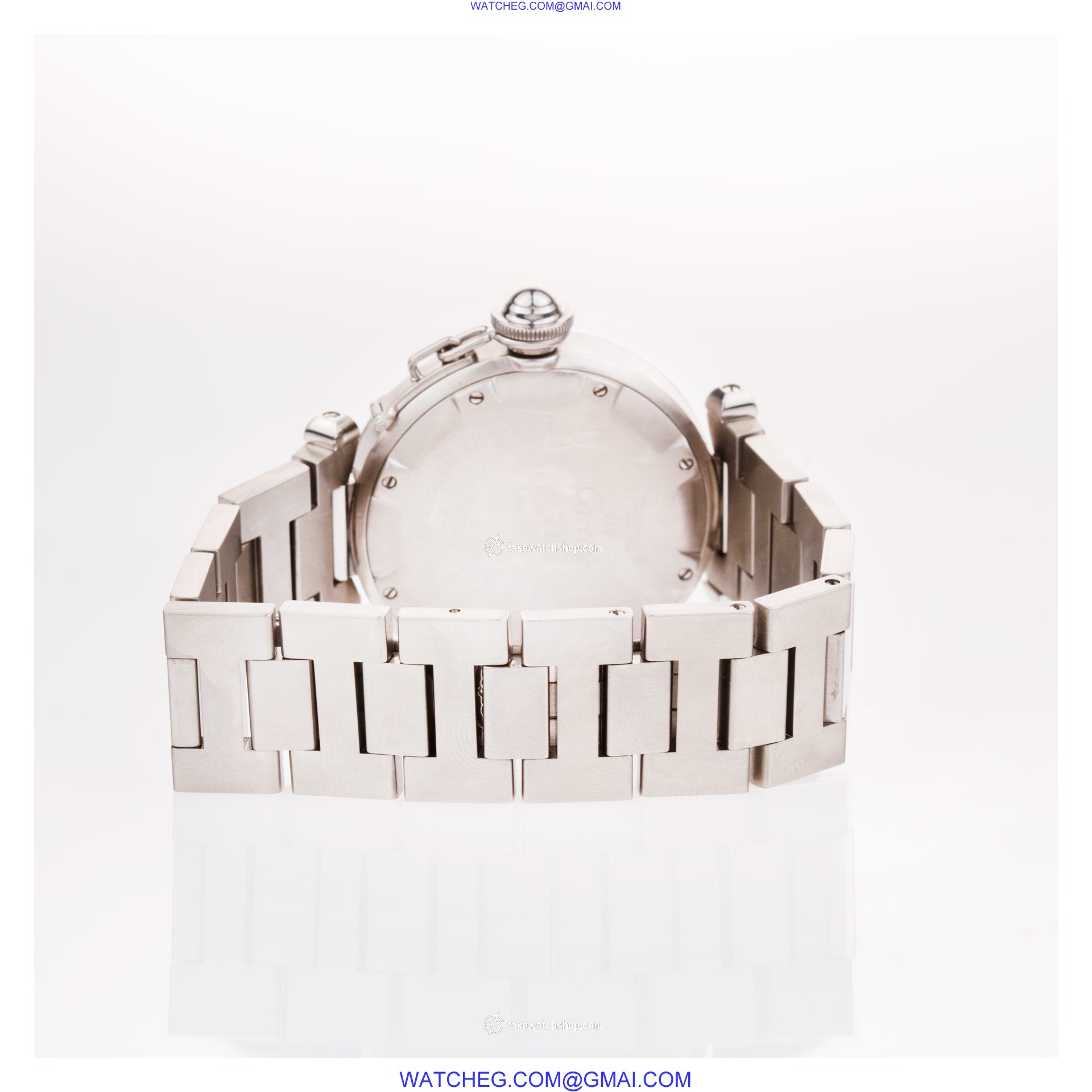 Cartier 2475 Pasha Automatic Unisex Stainless Steel 4