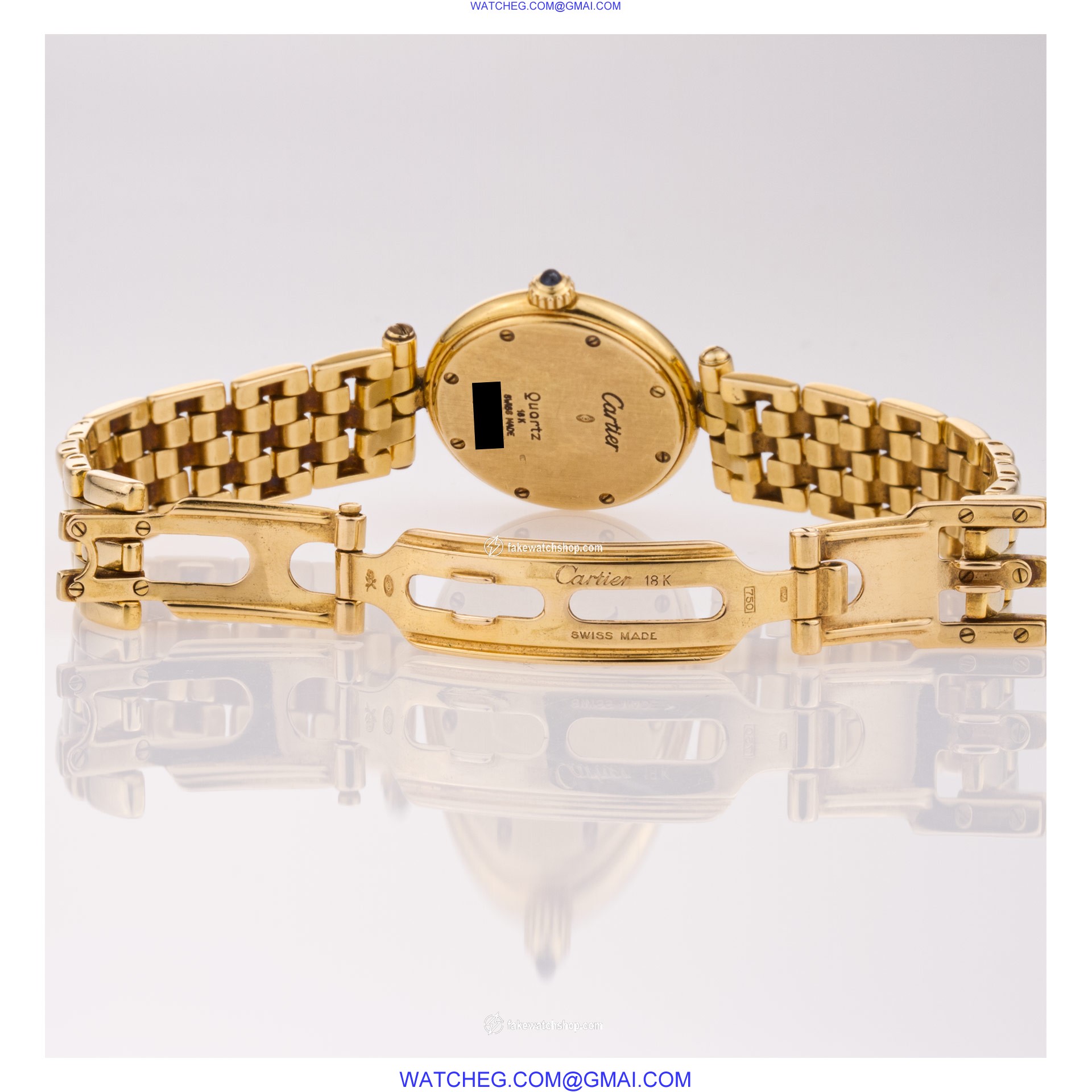 Cartier 866920 VLC Quartz Female 18k yellow gold 4