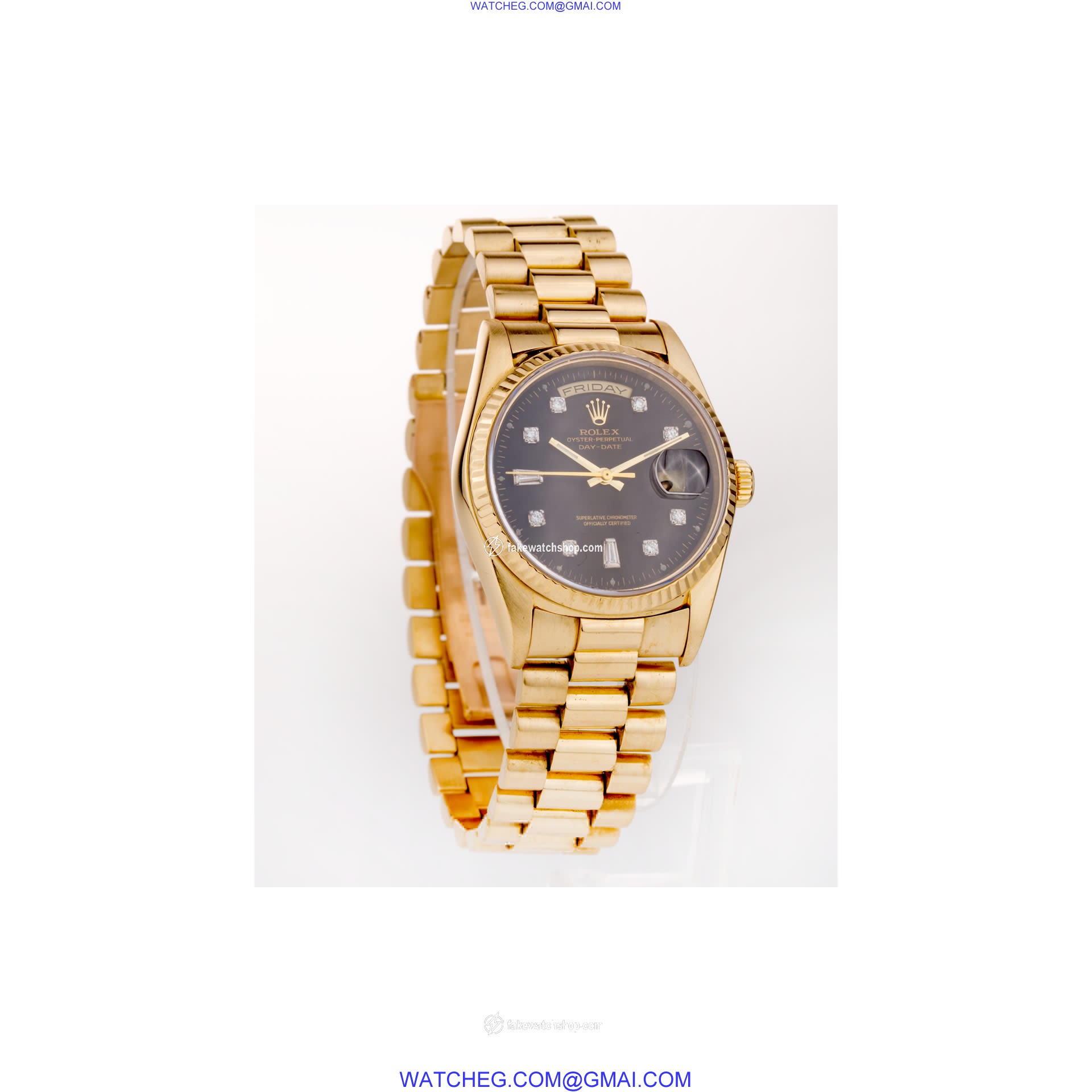 Rolex 18238 Day-Date Automatic Male 18k yellow gold 4
