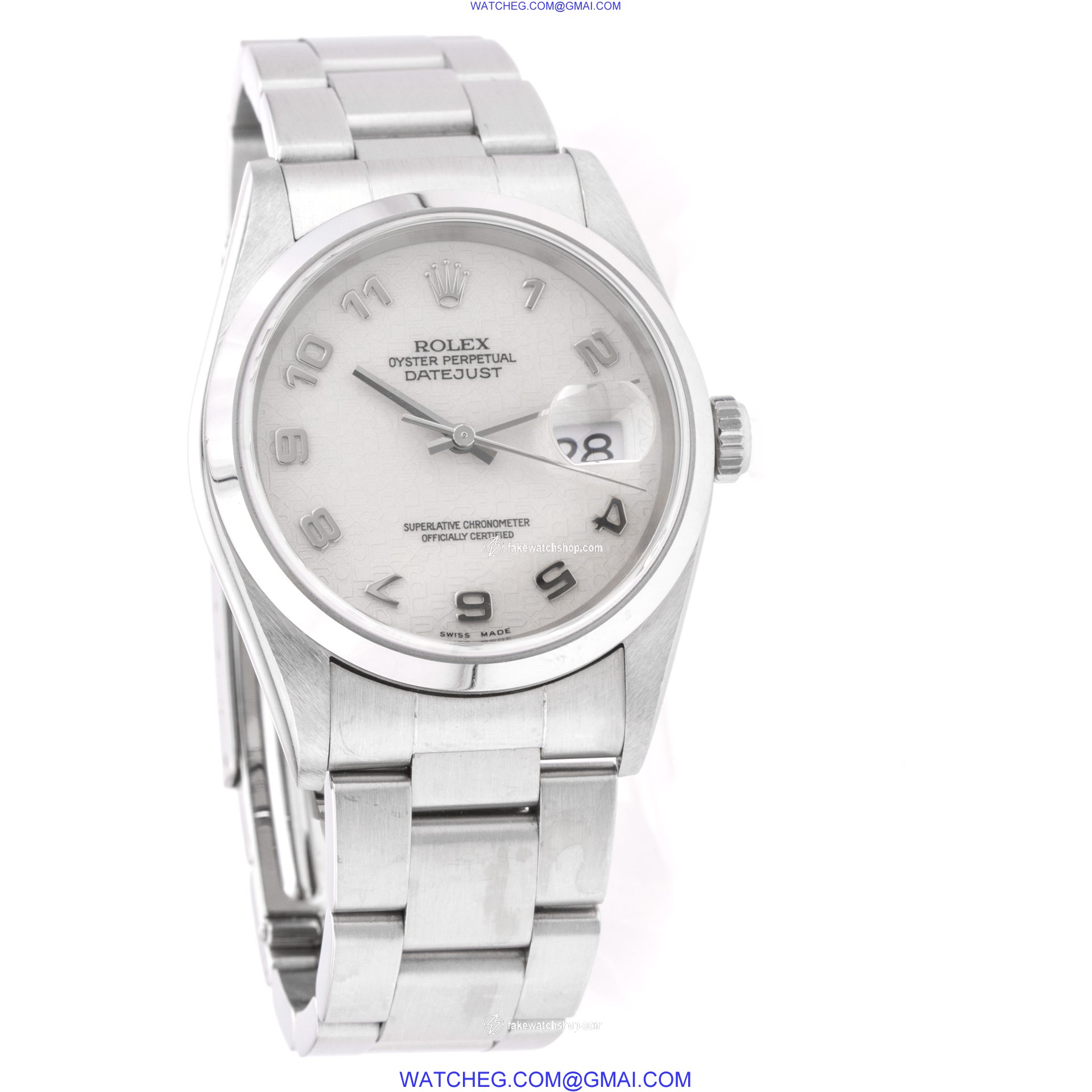 Rolex 16200 Datejust Automatic Male Stainless Steel 4