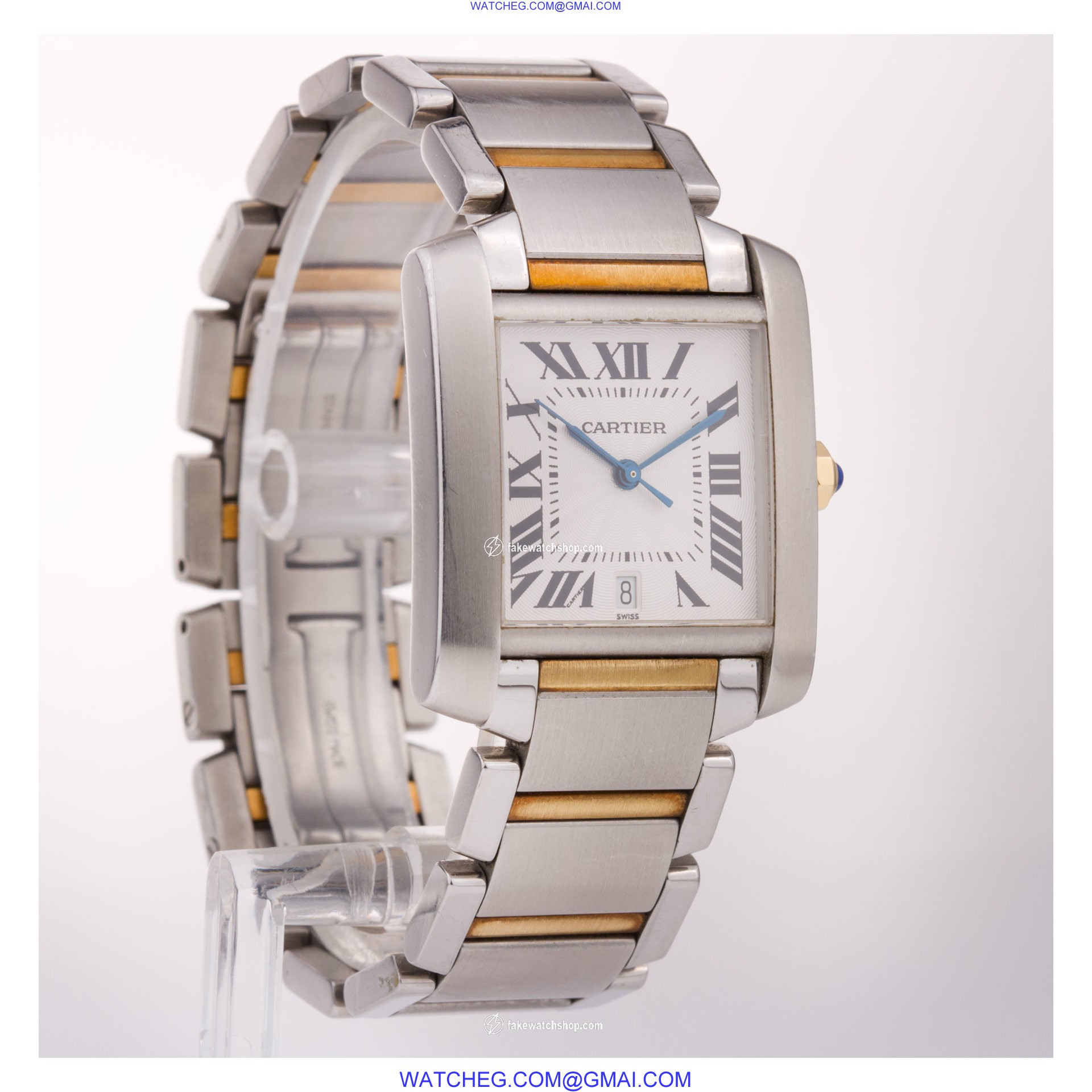 Cartier W51005Q4 Tank Francaise Automatic Male Stainless Steel 4