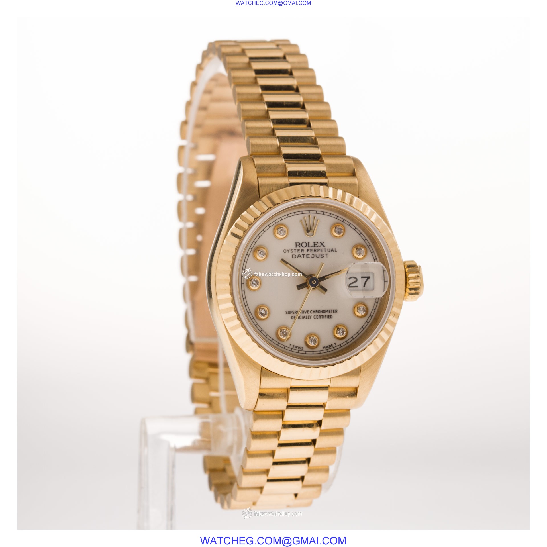 Rolex 69178 Datejust Automatic Female 18k yellow gold 4