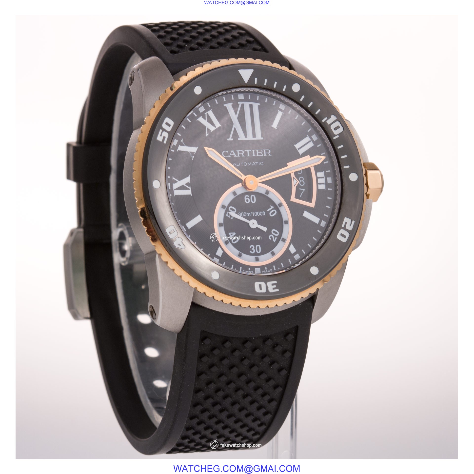 Cartier W7100055 Calibre Automatic Male Stainless Steel 4