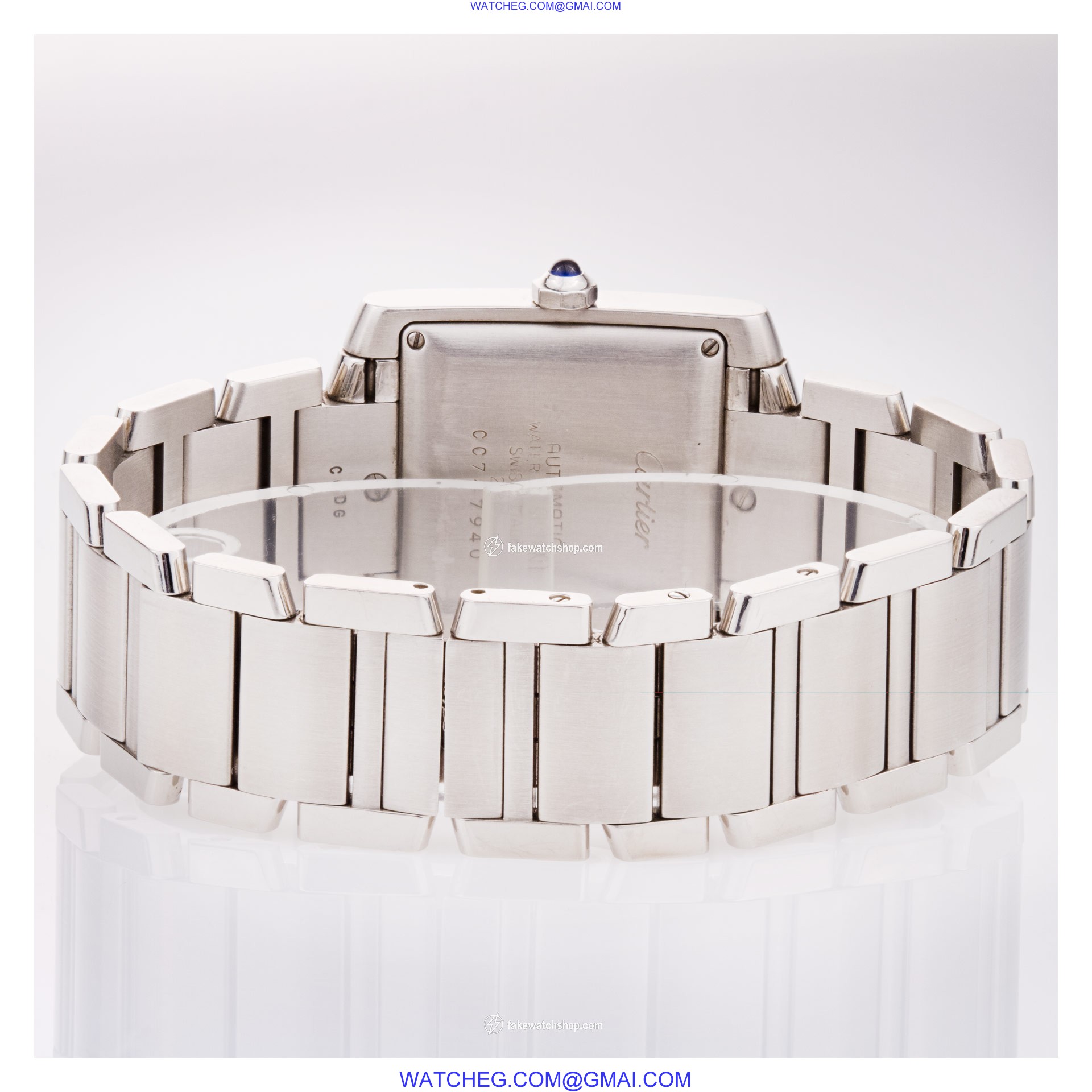 Cartier w51002q3 Tank Francaise Automatic Unisex Stainless Steel 4
