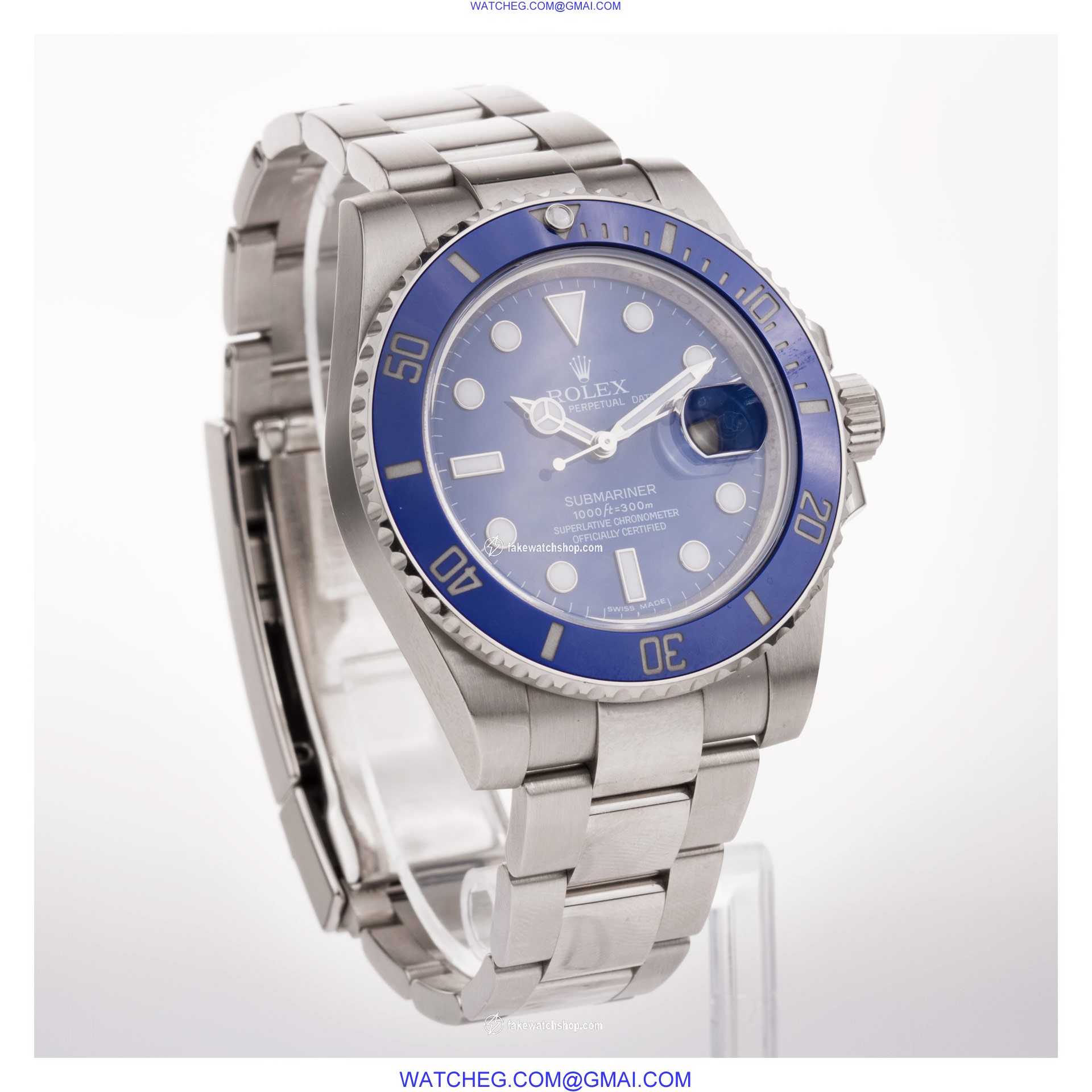 Rolex 116619 Submariner Automatic Male 18k White Gold 4