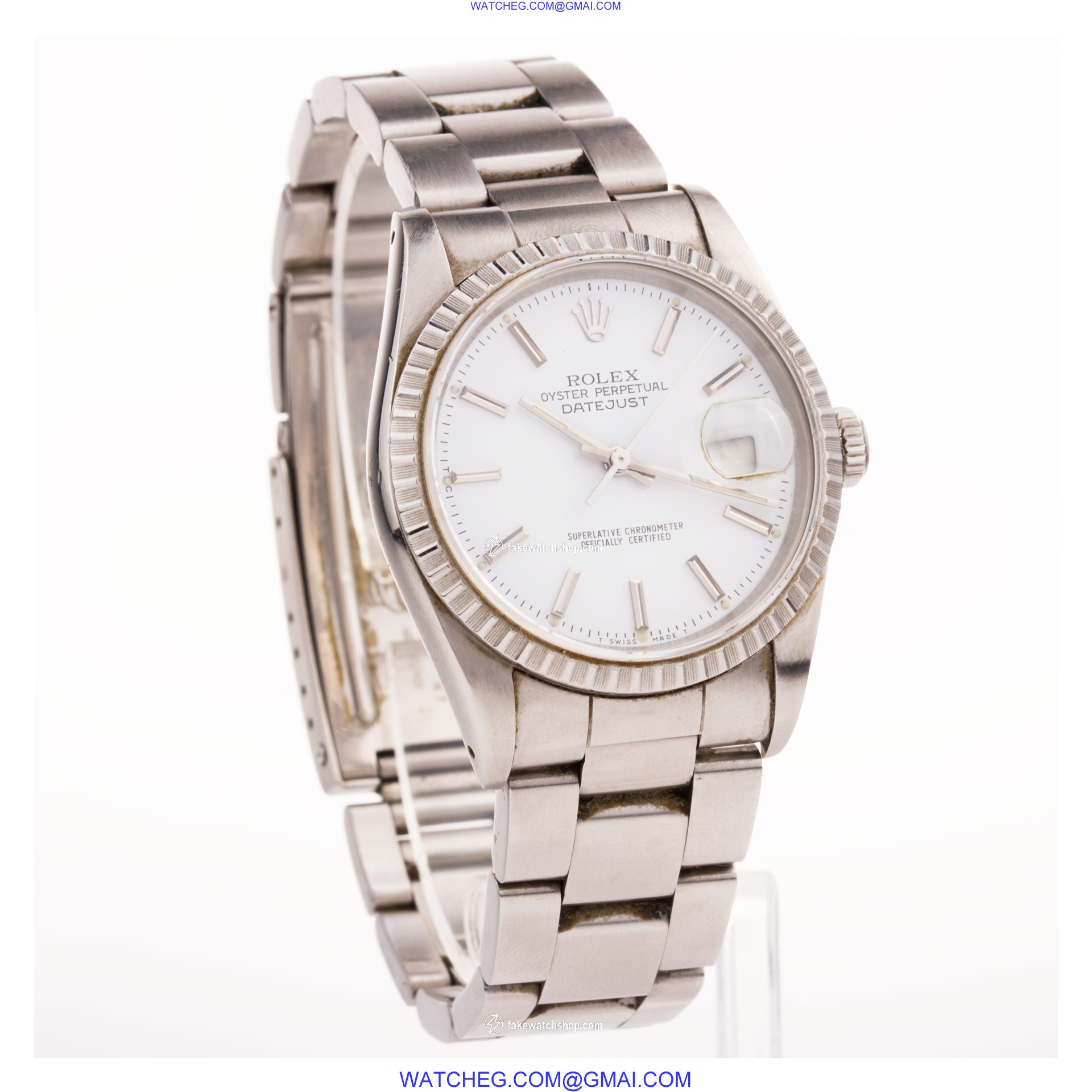 Rolex 16220 Datejust Automatic Male Stainless Steel 4