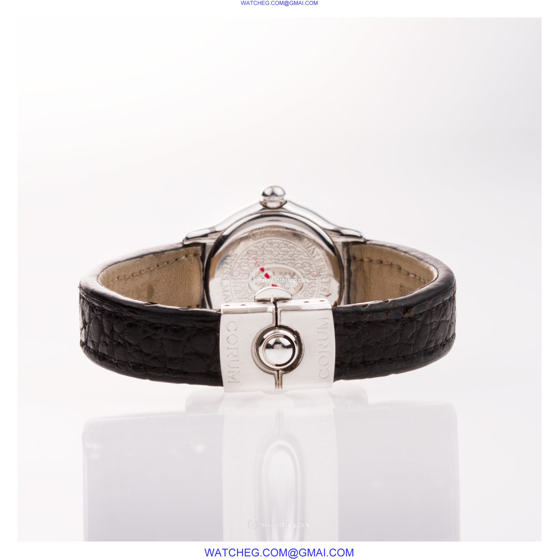 Corum 812450 Bubble Quartz Female Stainless Steel 4
