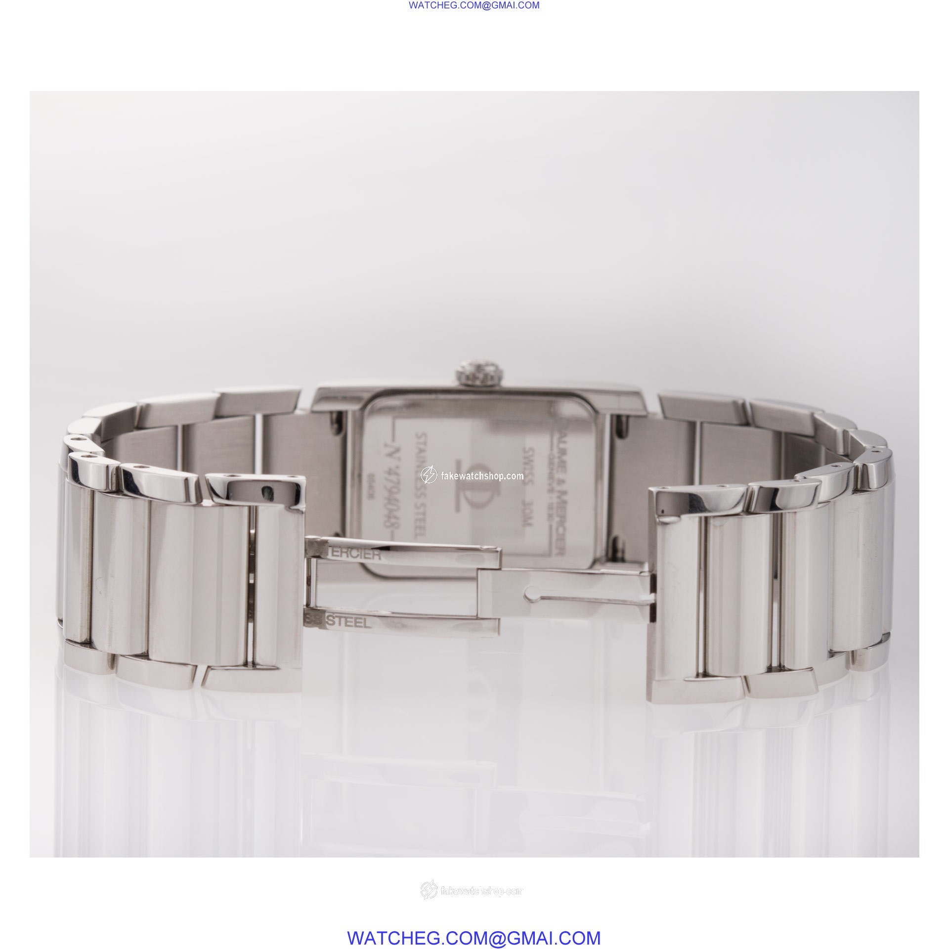 Baume & Mercier MoA08748 Hampton Quartz Female Stainless Steel 4