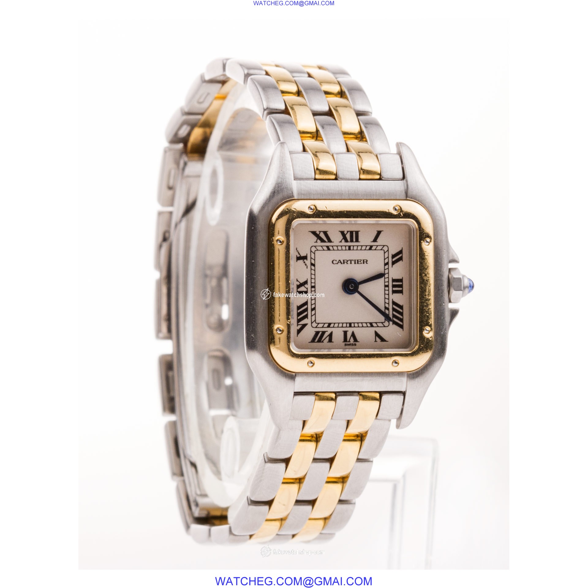 Cartier 1120 Panthere Quartz Female 18k gold & Stainless Steel 4