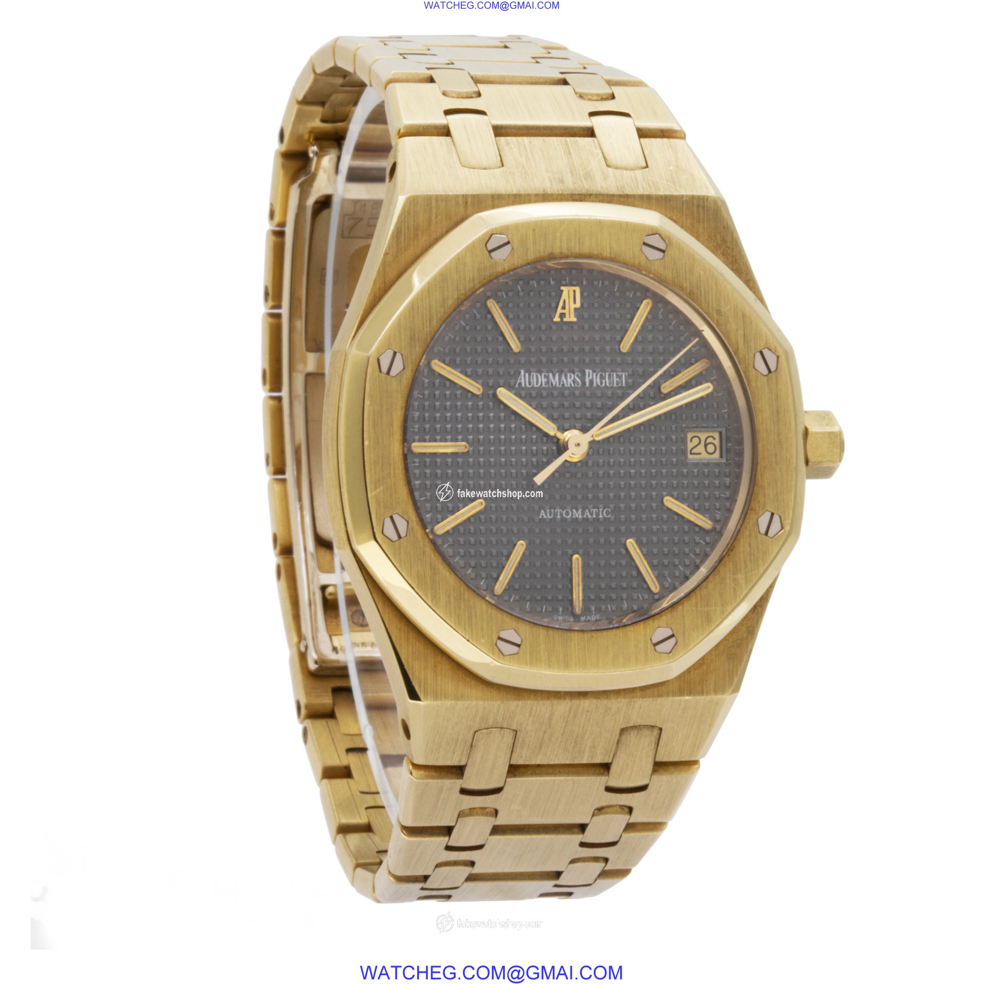 Audemars Piguet d60765 Royal Oak Automatic Unisex 18k yellow gold 4