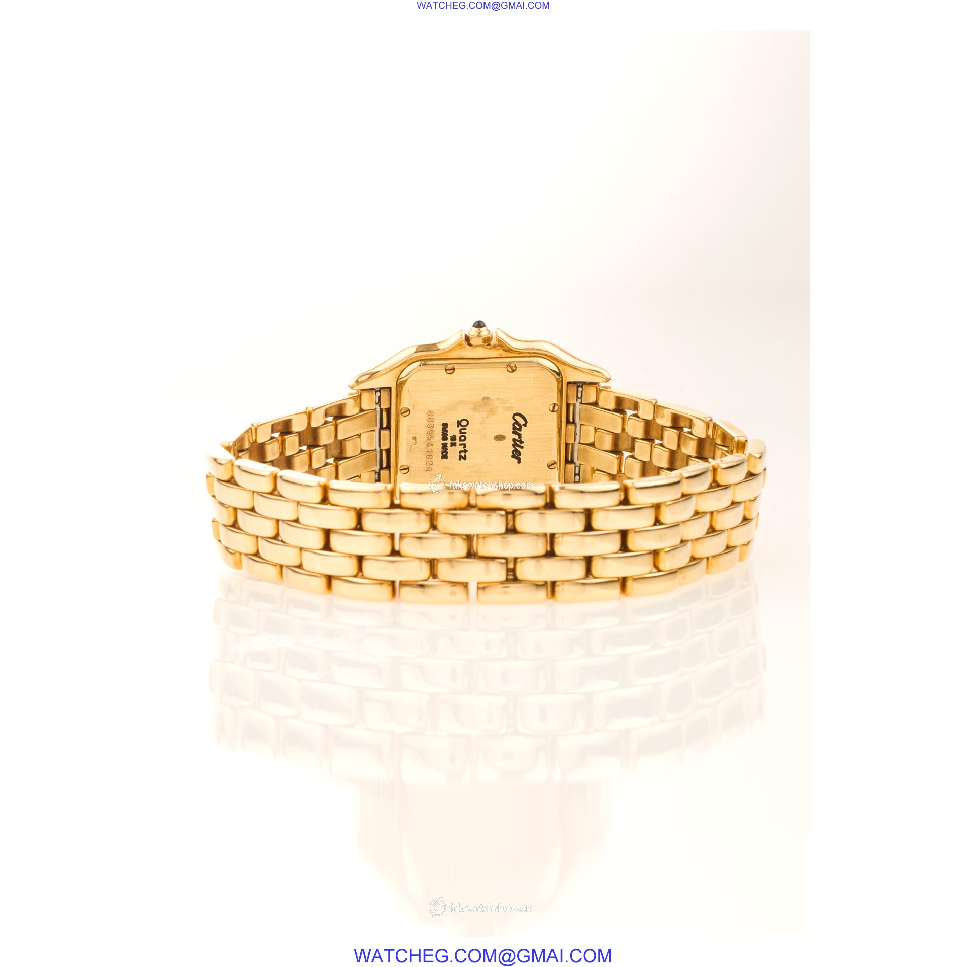 Cartier W25014B9 Panthere Quartz Male 18k yellow gold 4