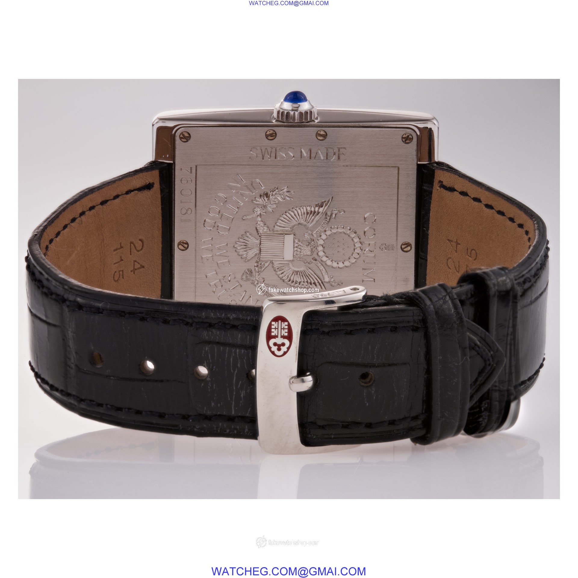 Corum 157.191.69 Buckingham Manual Unisex 18k White Gold 4