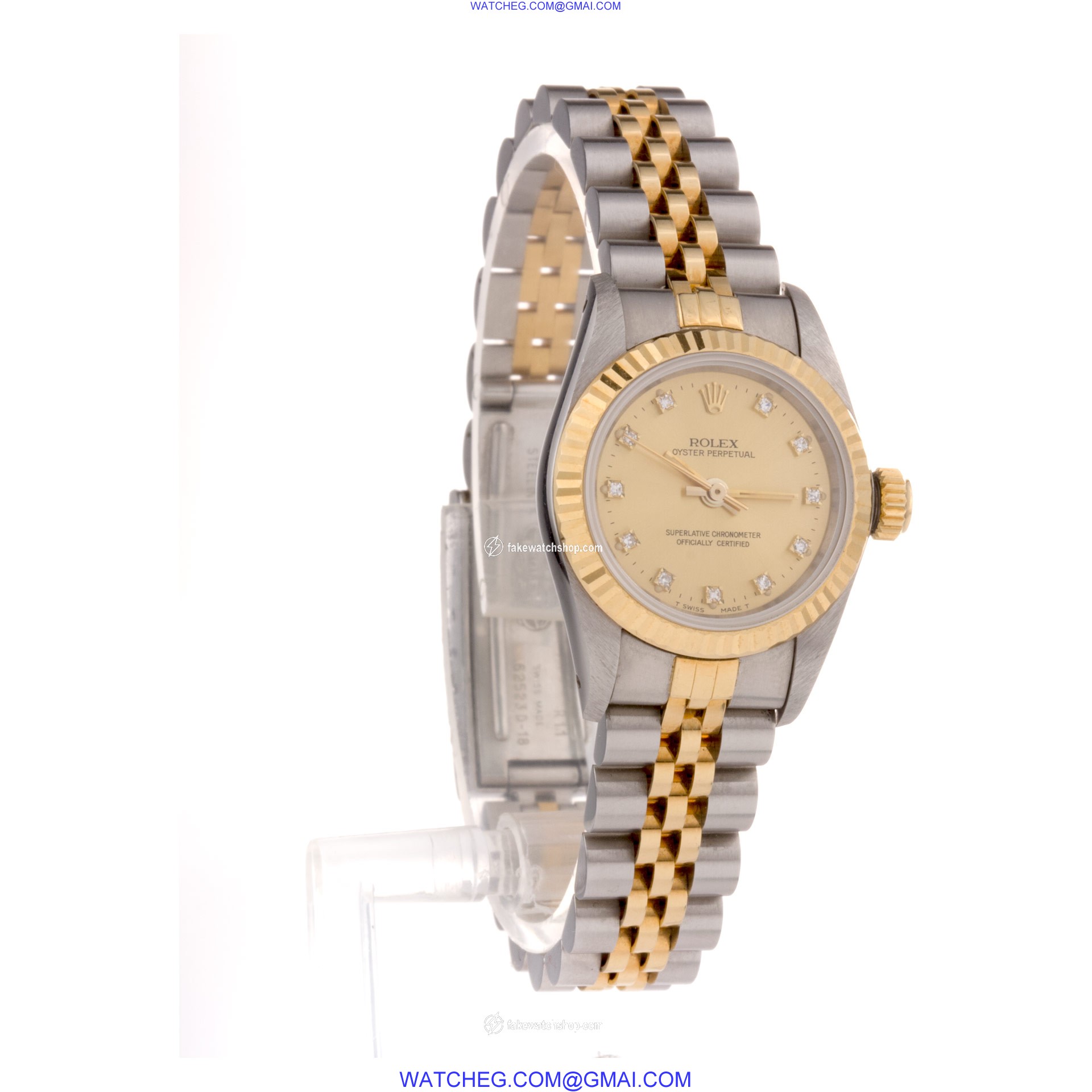 Rolex 67193 Oyster Perpetual Automatic Female Stainless Steel 4