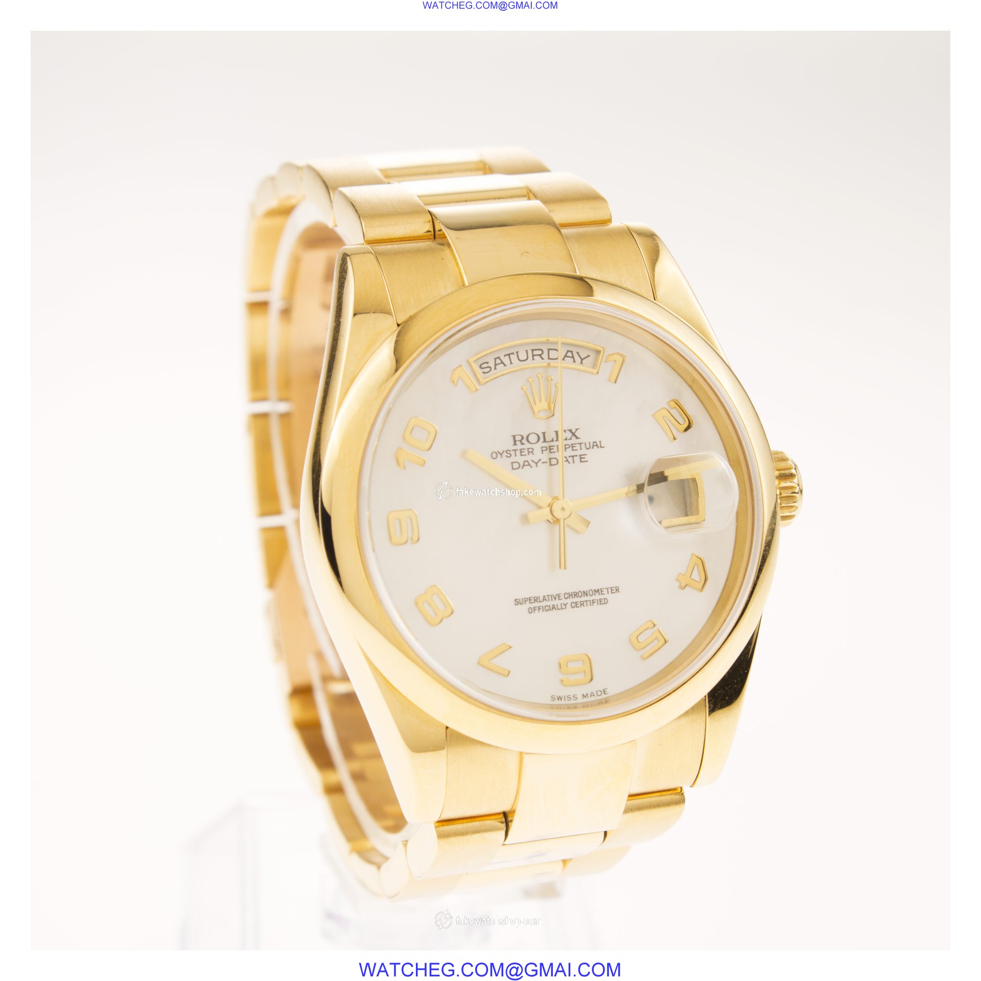 Rolex 118208 Day-Date Automatic Male 18k yellow gold 4
