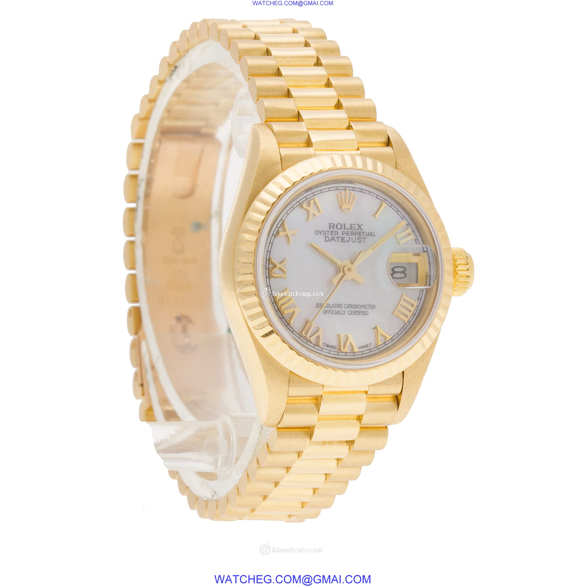 Rolex 69178 Datejust Automatic Female 18k yellow gold 4