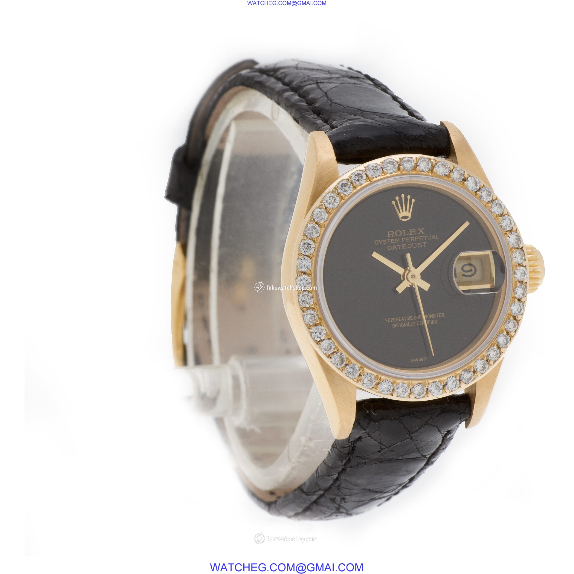 Rolex 69178 Datejust Automatic Female 18k Yellow Gold 4