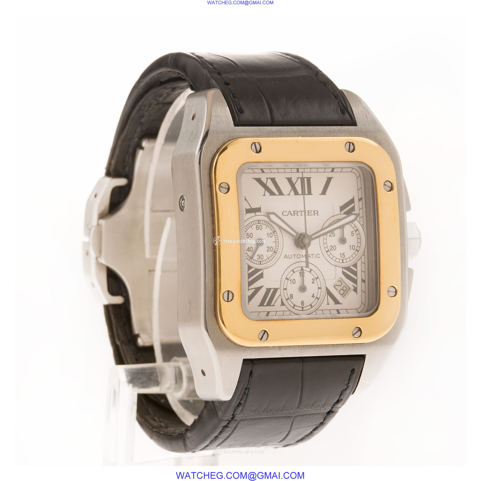 Cartier W520091X03 Santos 100 Automatic Male Stainless Steel 4