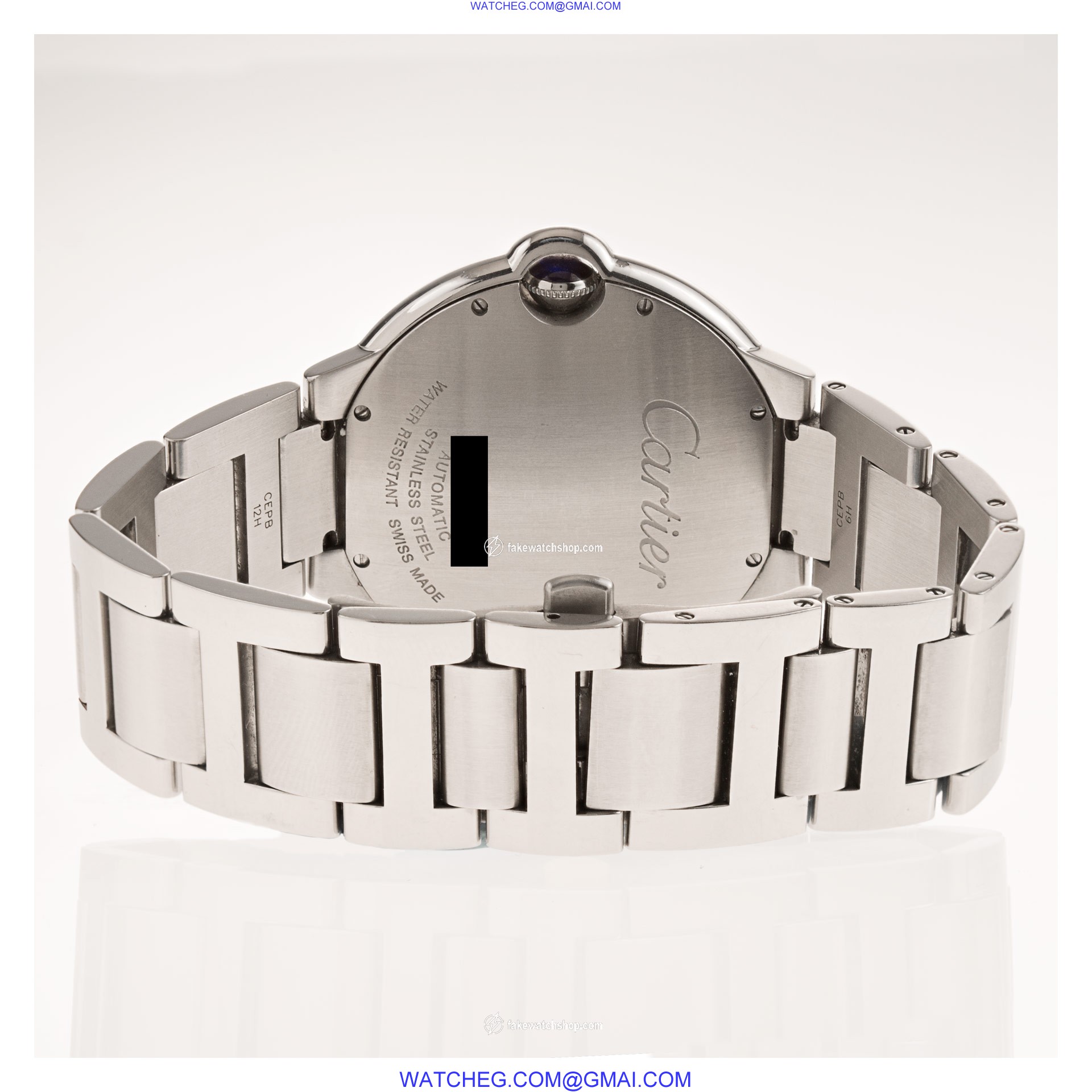 Cartier 3001 Ballon Bleu Automatic Unisex Stainless Steel 4