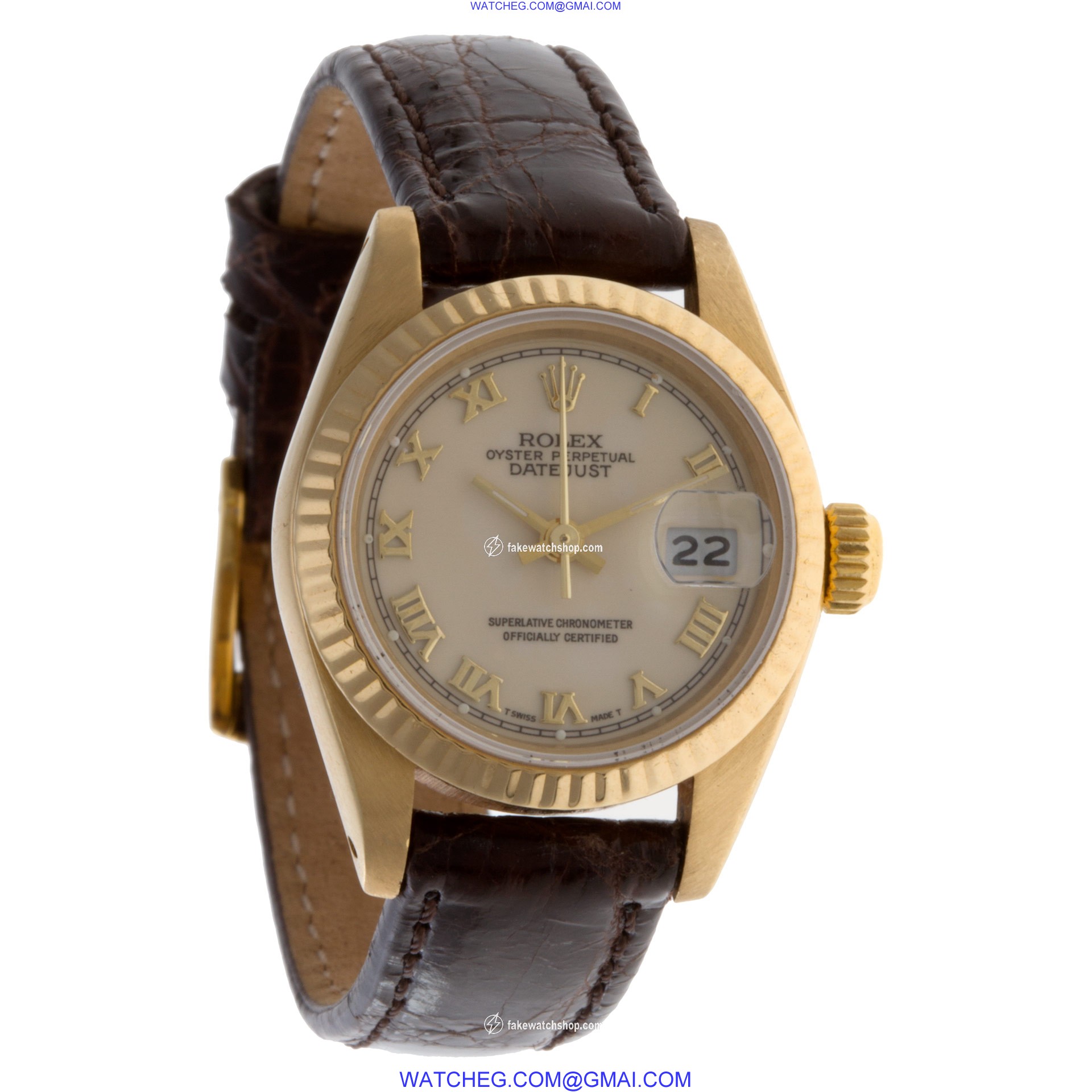 Rolex 69178 Datejust Automatic Female 18k yellow gold 4