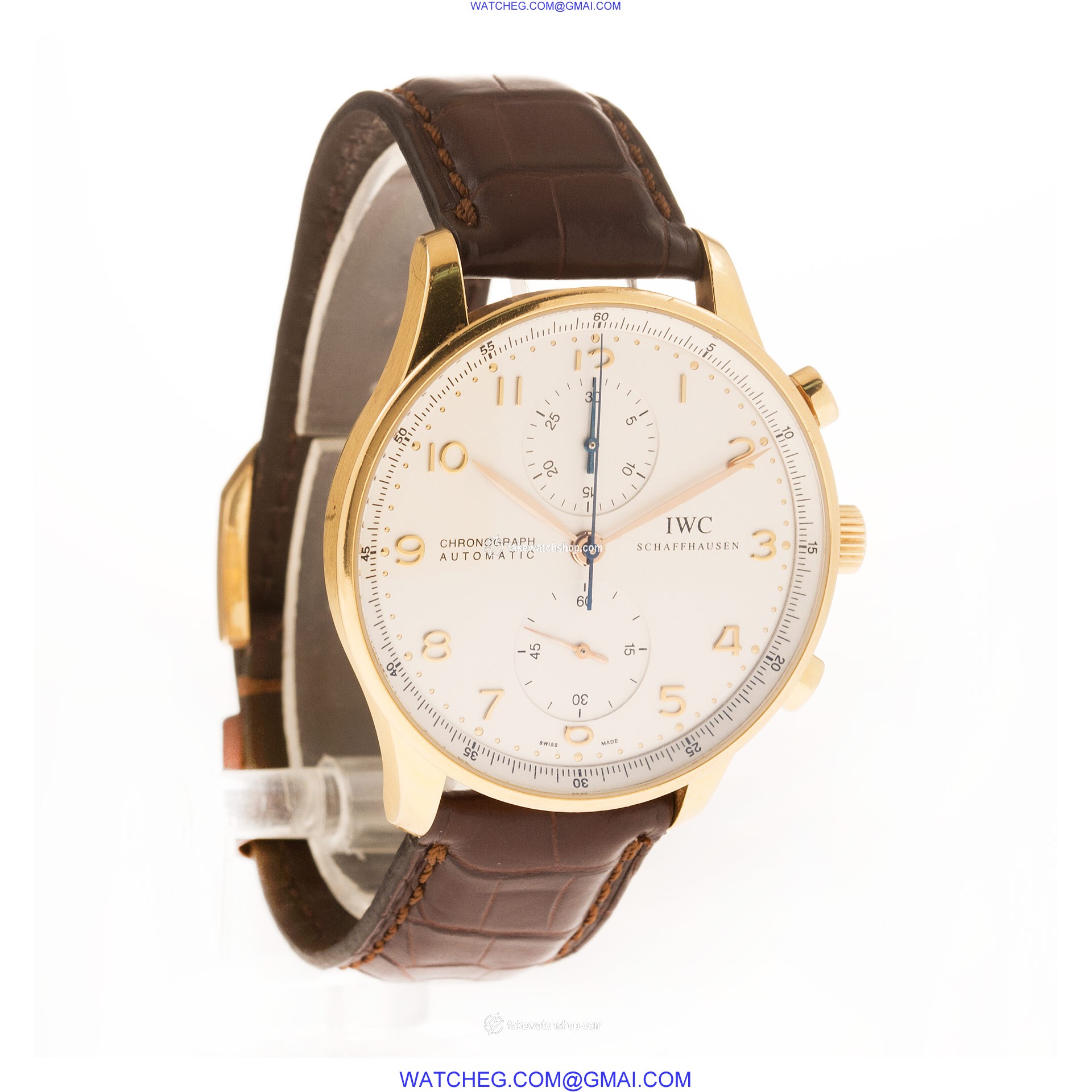 IWC IW371480 Portuguese Automatic Male 18k rose gold 4
