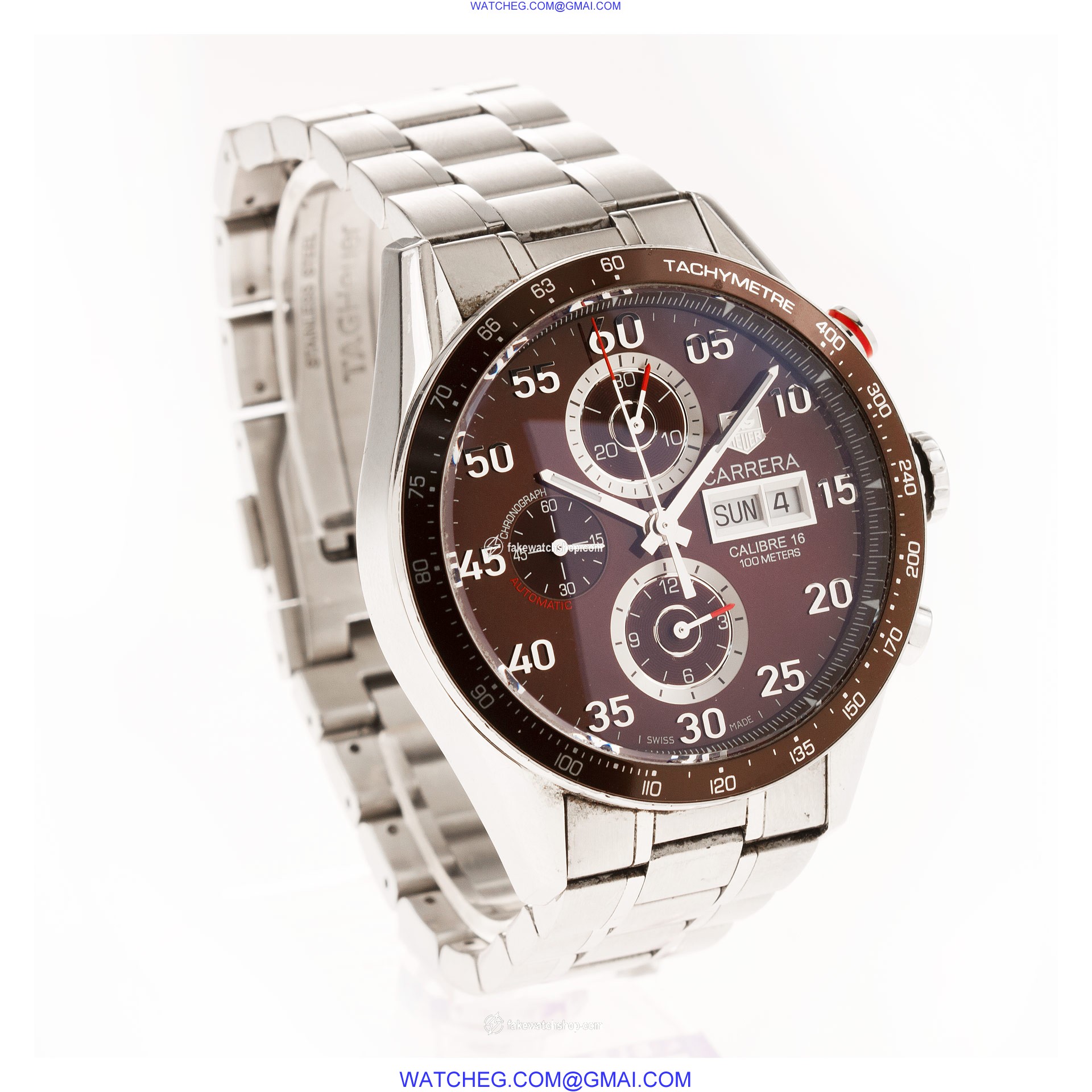 Tag Heuer CV2A12.Ba0796 Carrera Automatic Male Stainless Steel 4