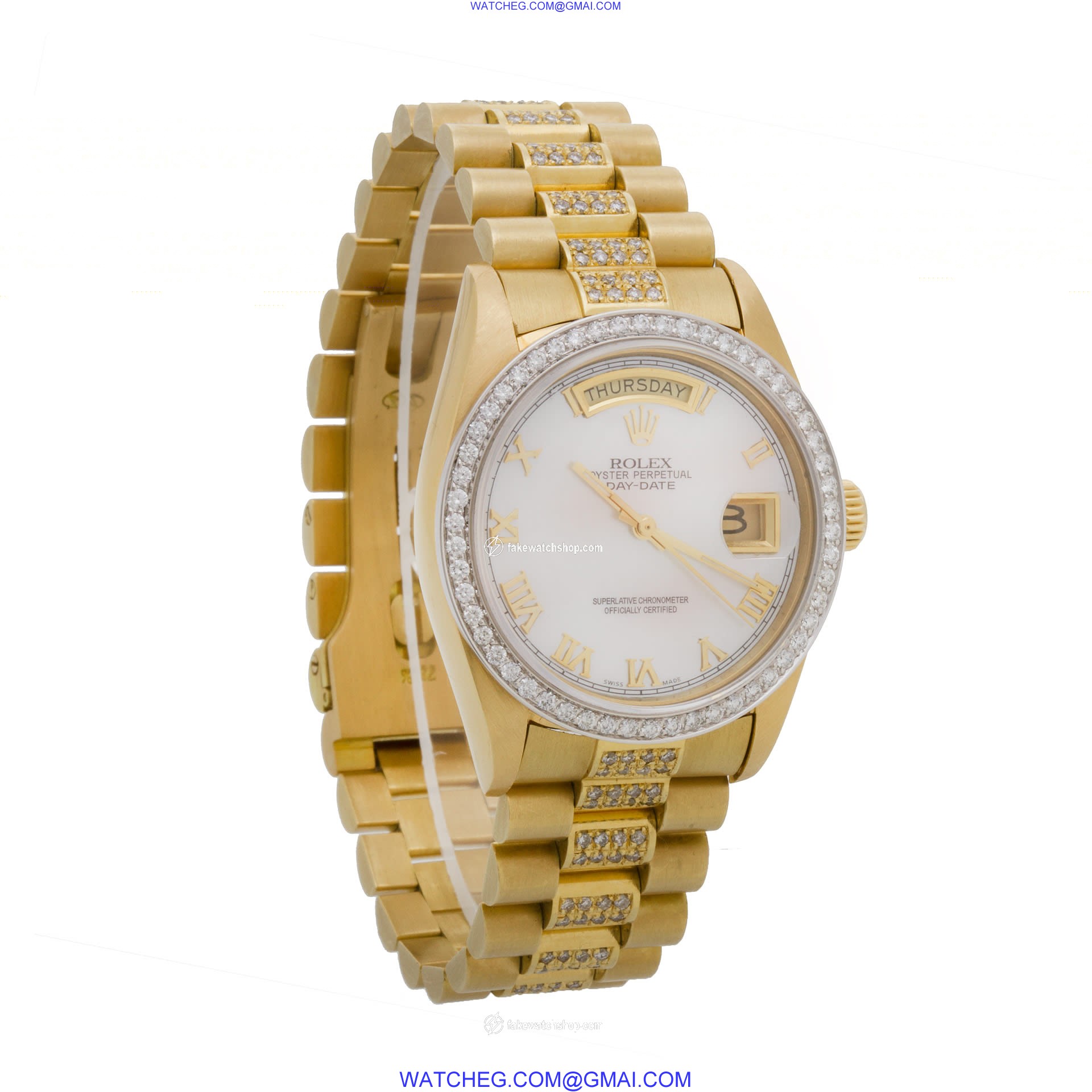 Rolex 18238 Day-Date Automatic Male 18k yellow gold 4