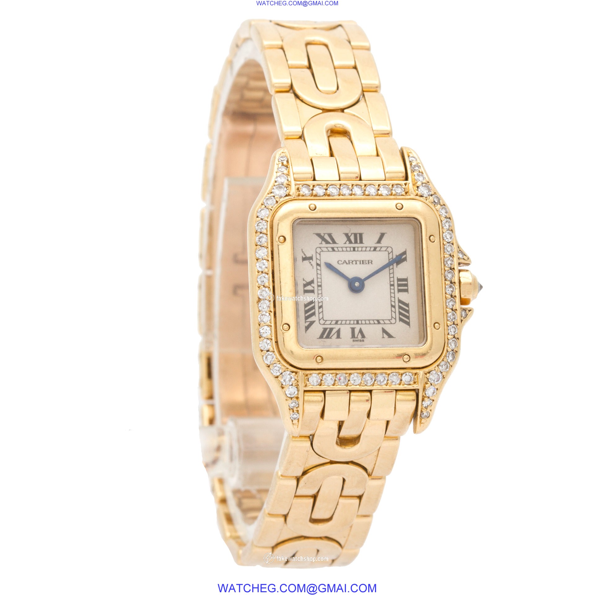 Cartier 866911 Panthere Quartz Female 18k yellow gold 4