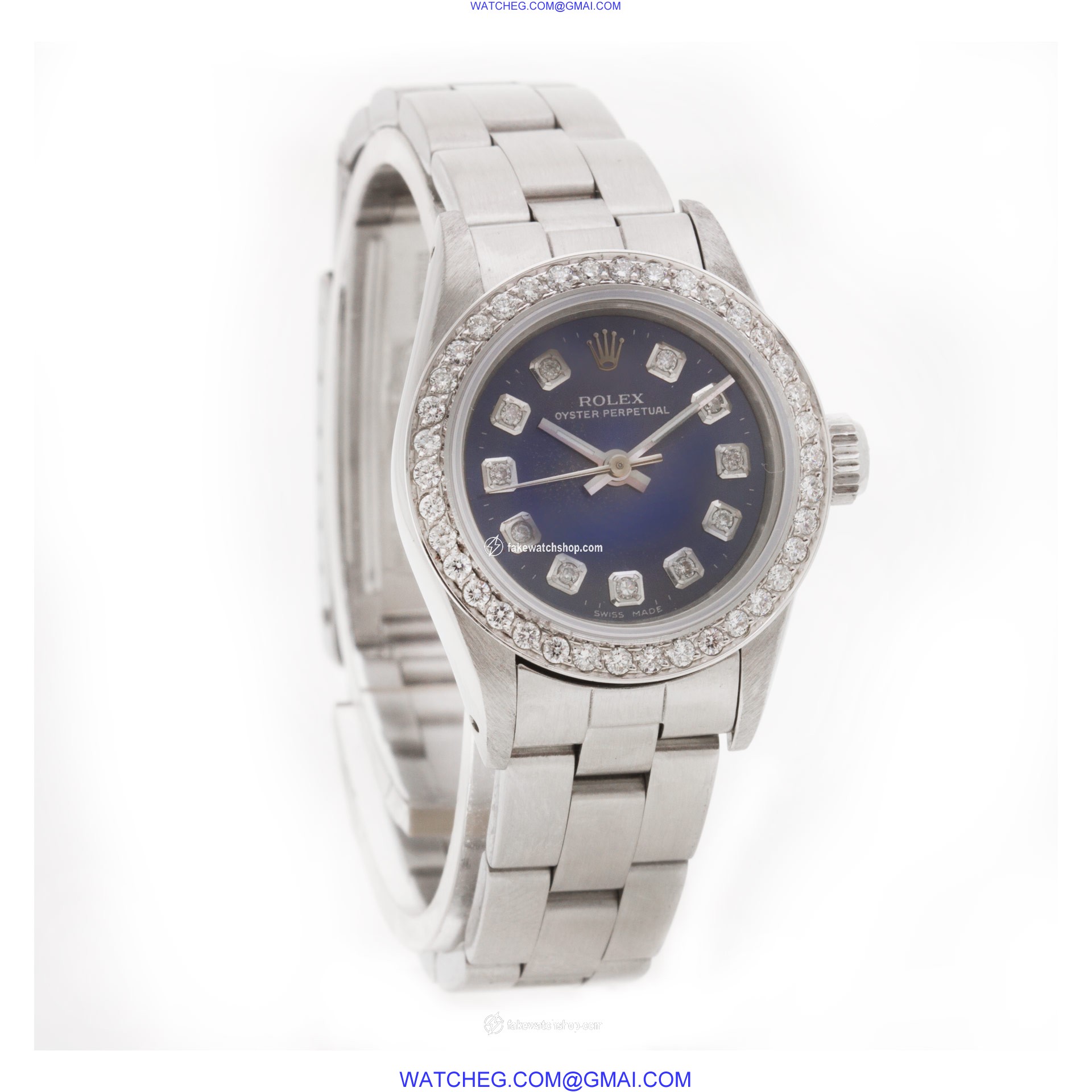 Rolex 67180 Oyster Perpetual Automatic Female Stainless Steel 4