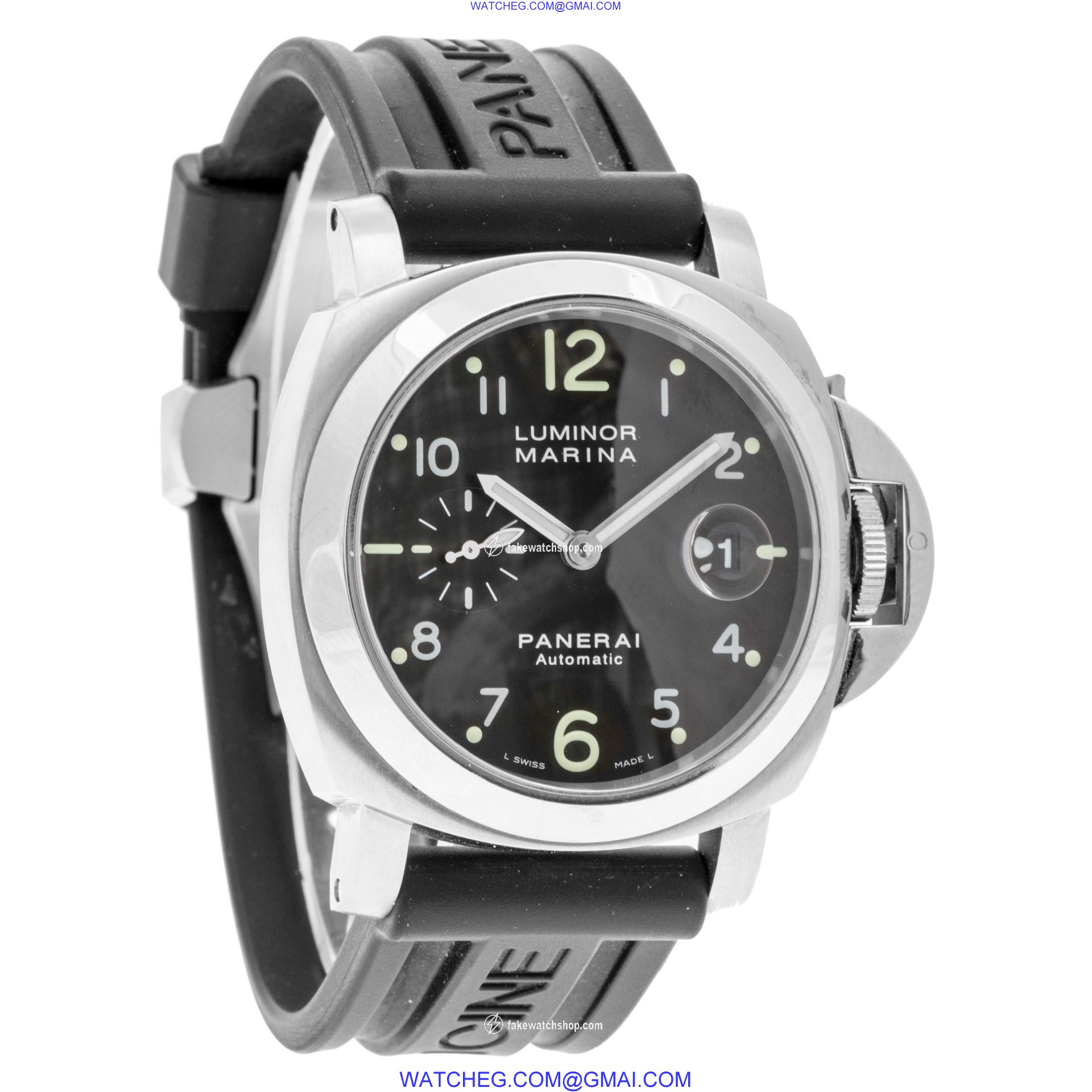 Panerai PAM 164 Luminor Marina Automatic Male Stainless Steel 4
