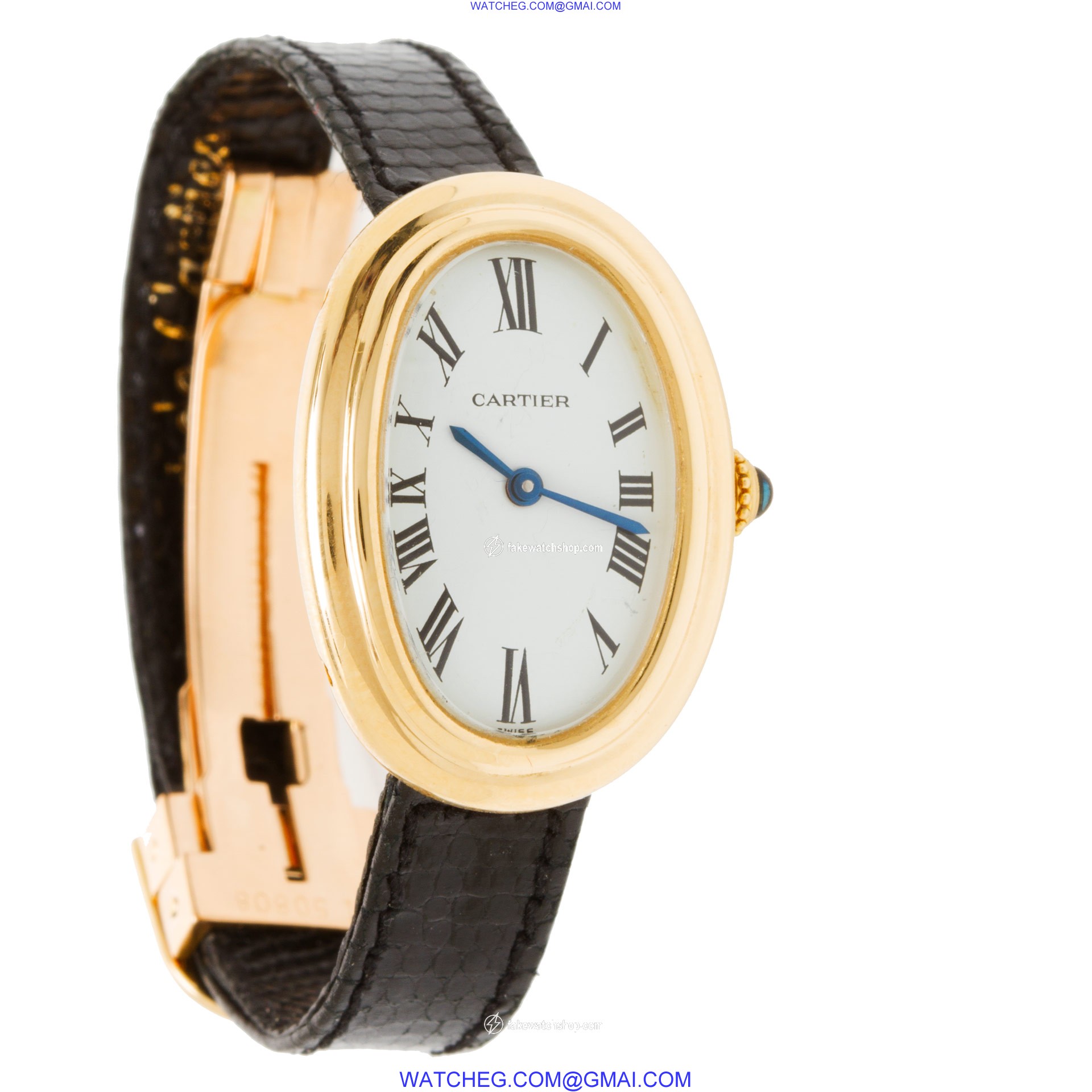 Cartier 60012 Baignoire Manual Female 18k yellow gold 4