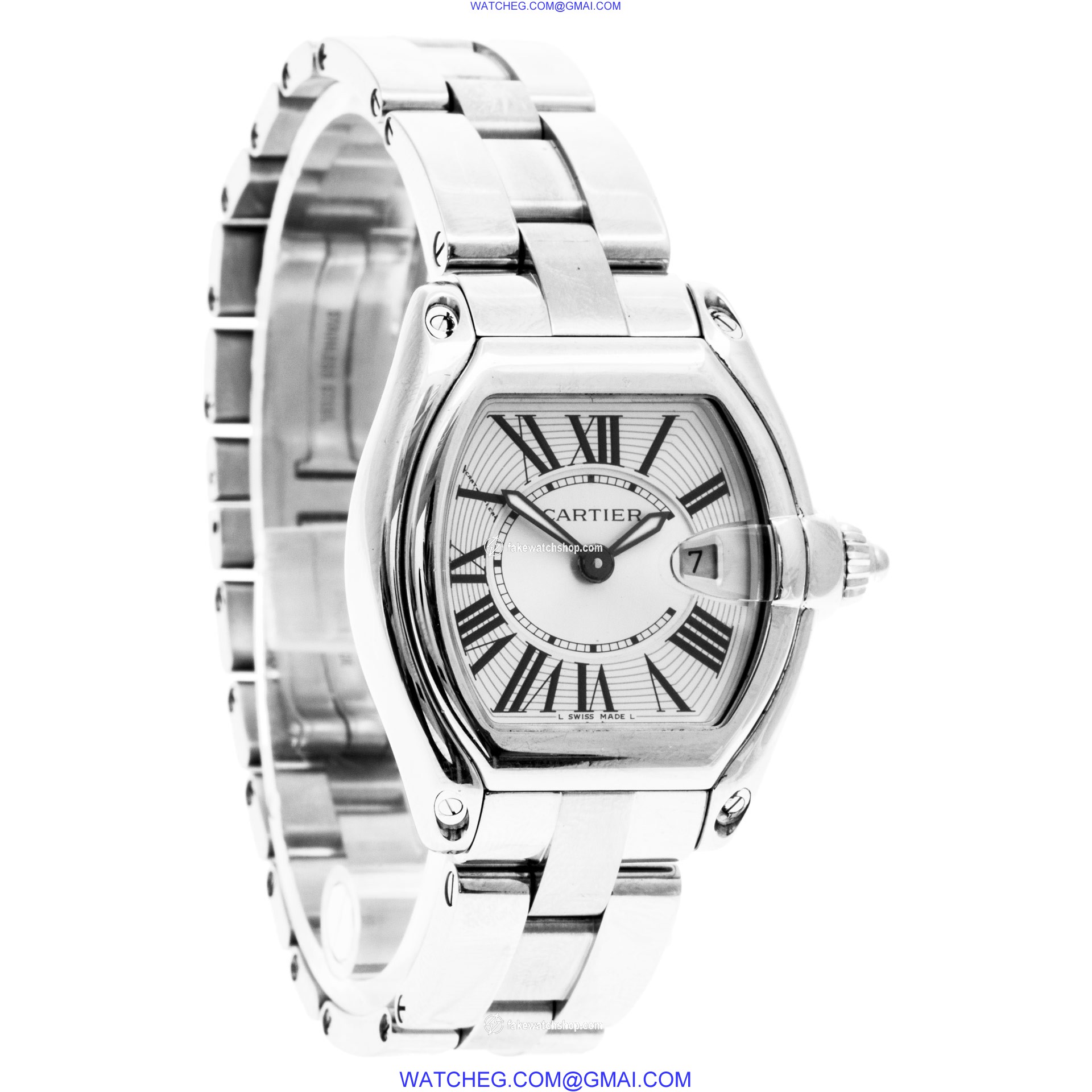 Cartier W62016V3 Roadster Quartz Female Stainless Steel 4