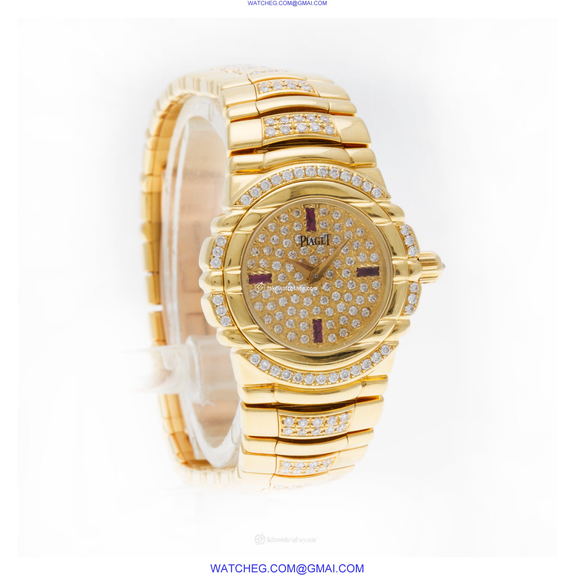 Piaget 16035 M 404 D Tanagra Quartz Female 18k Yellow Gold 4