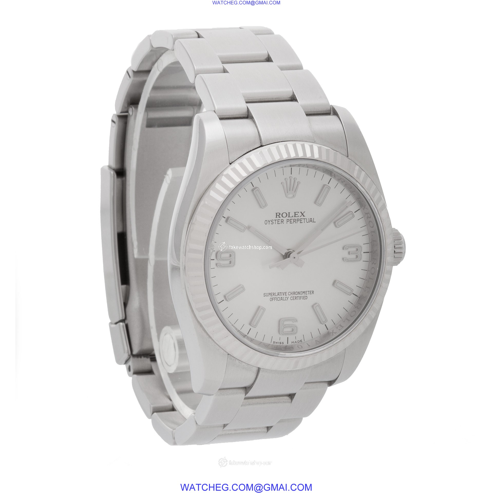 Rolex 116034 Oyster Perpetual Automatic Unisex Stainless Steel 4