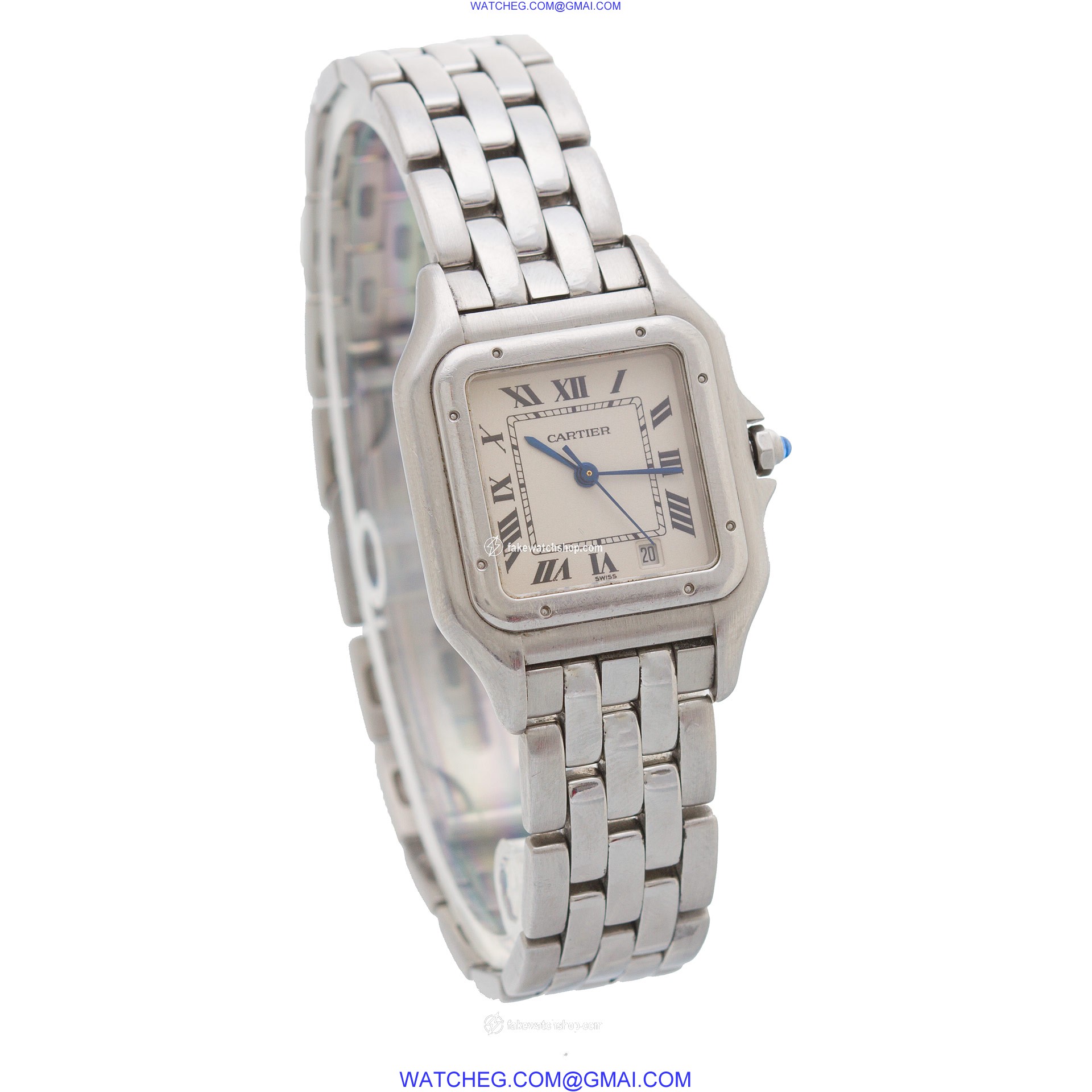 Cartier w25054p5 Panthere Quartz Male Stainless Steel 4