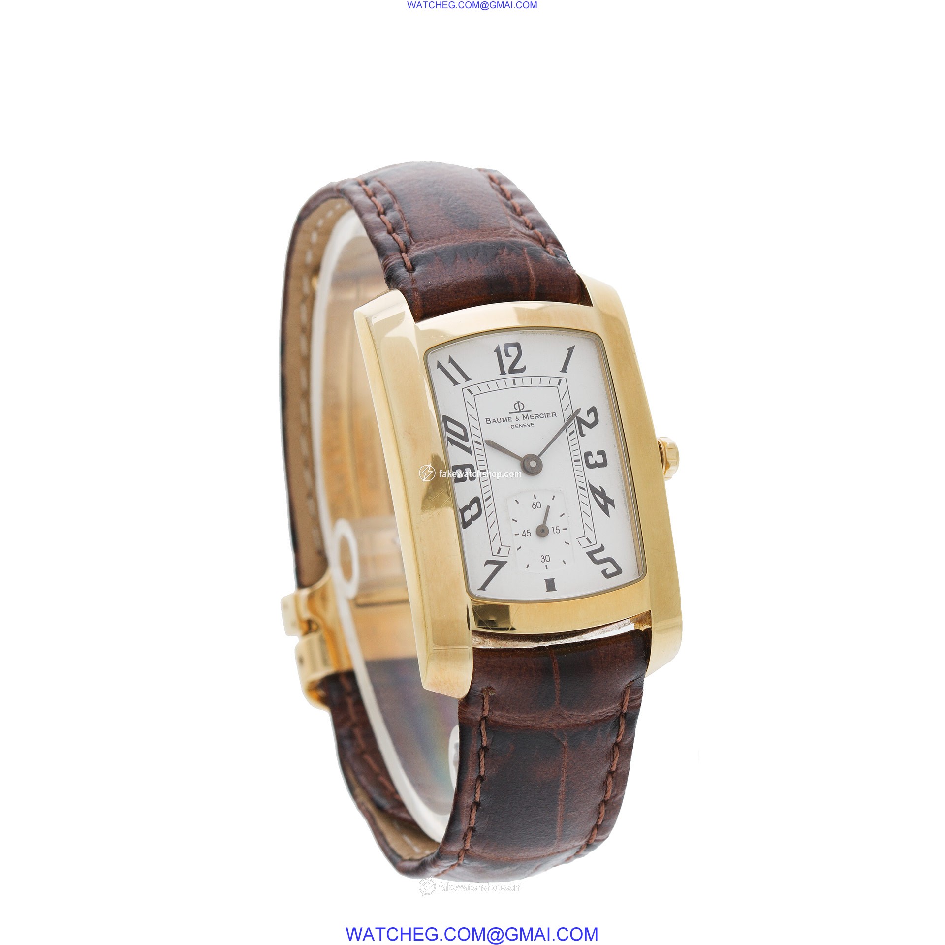 Baume & Mercier mvd045224 Hampton Milleis Quartz Unisex 18k yellow gold 4